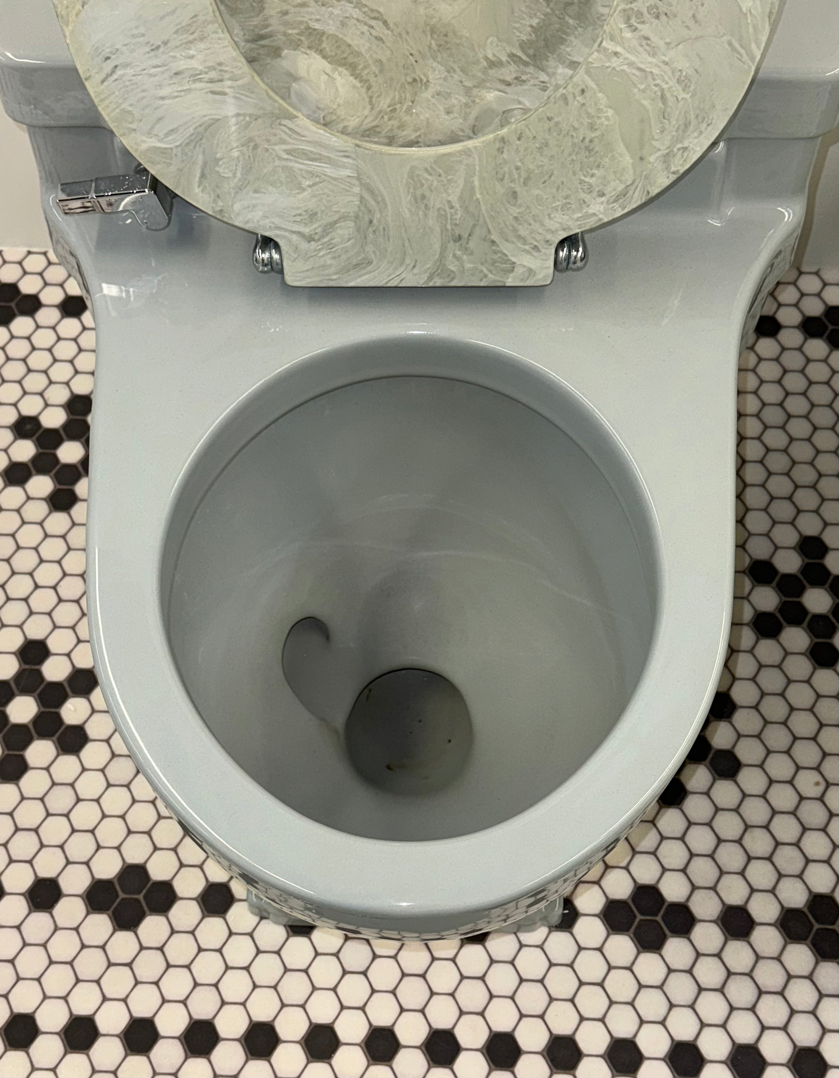 (TS-120) Grey Toilet and Sink set