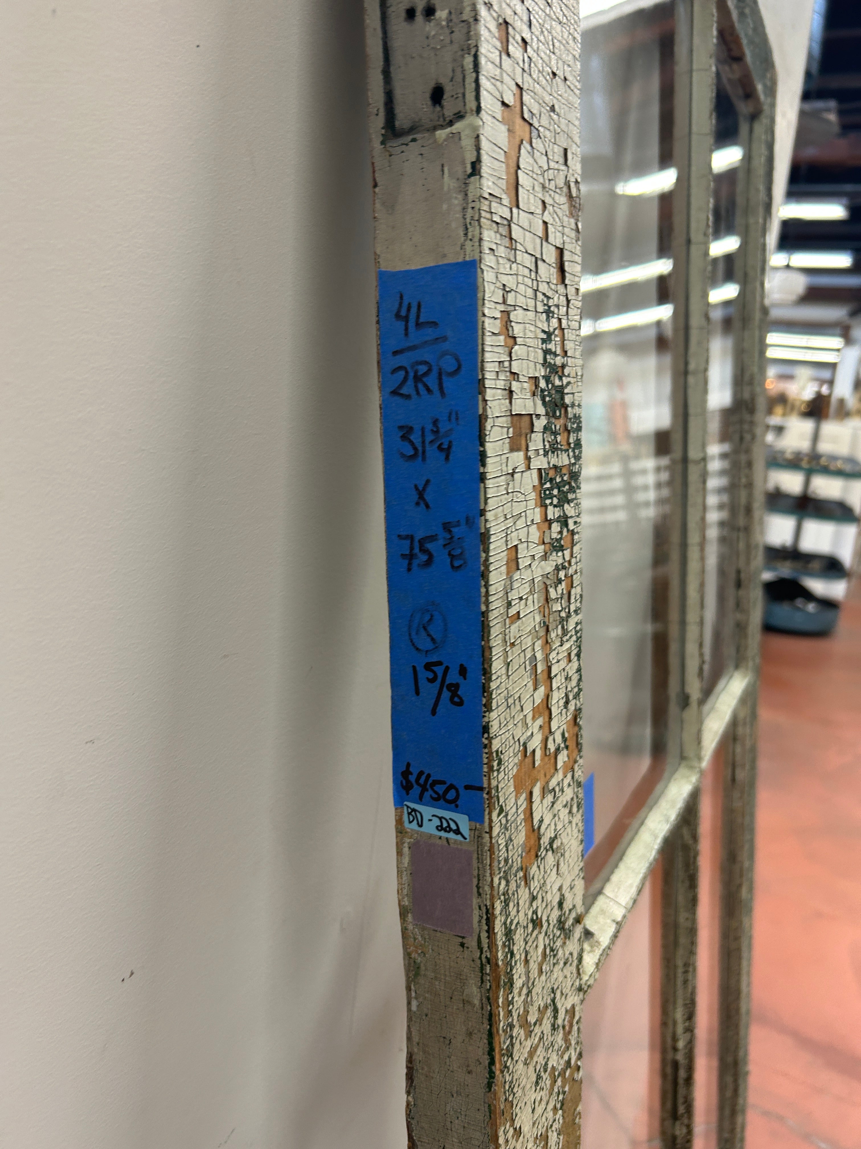 4-Light/ 2-Panel Back Door (BD-222)