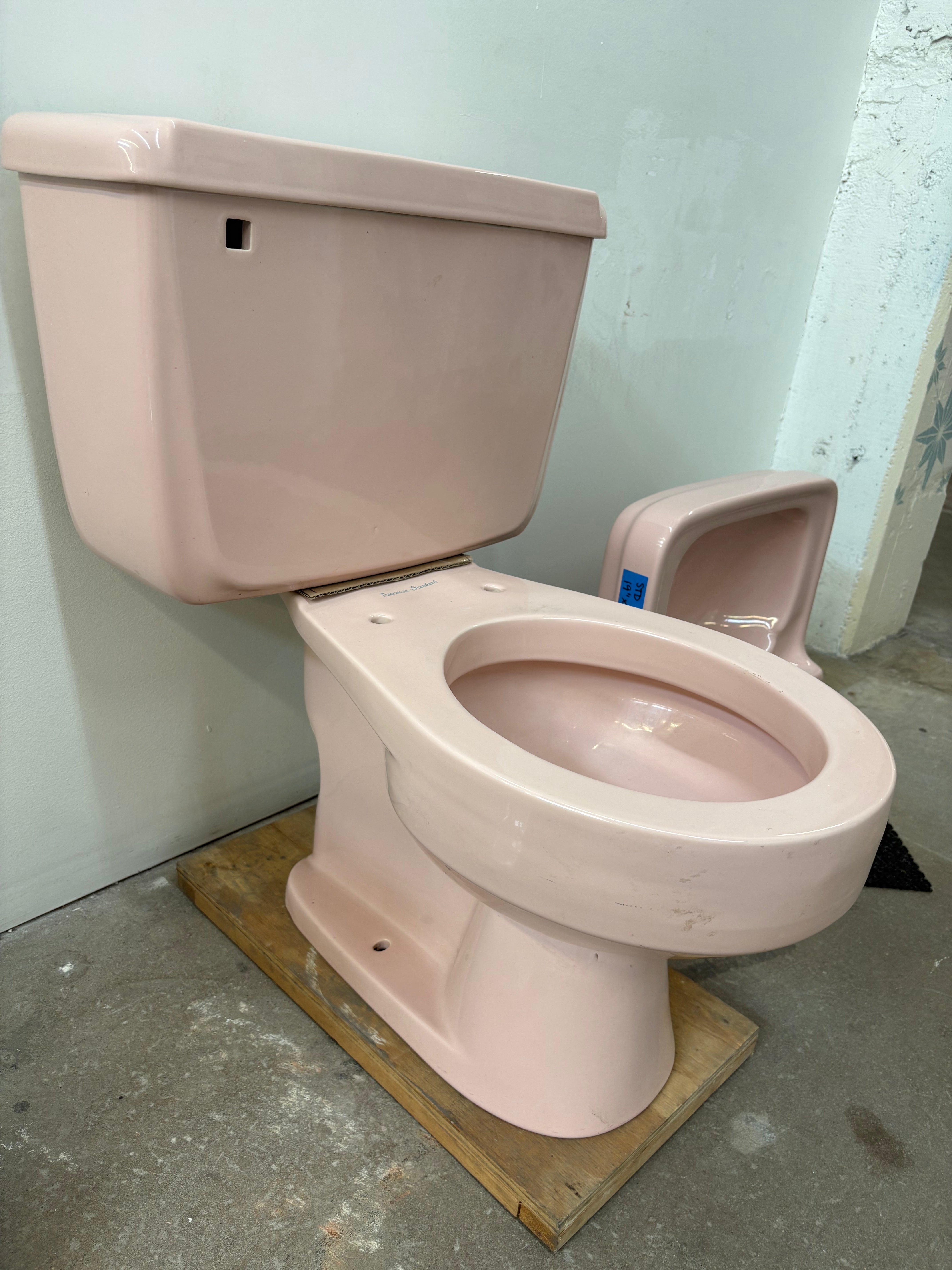 (TS-) Venetian Pink Toilet and Sink set