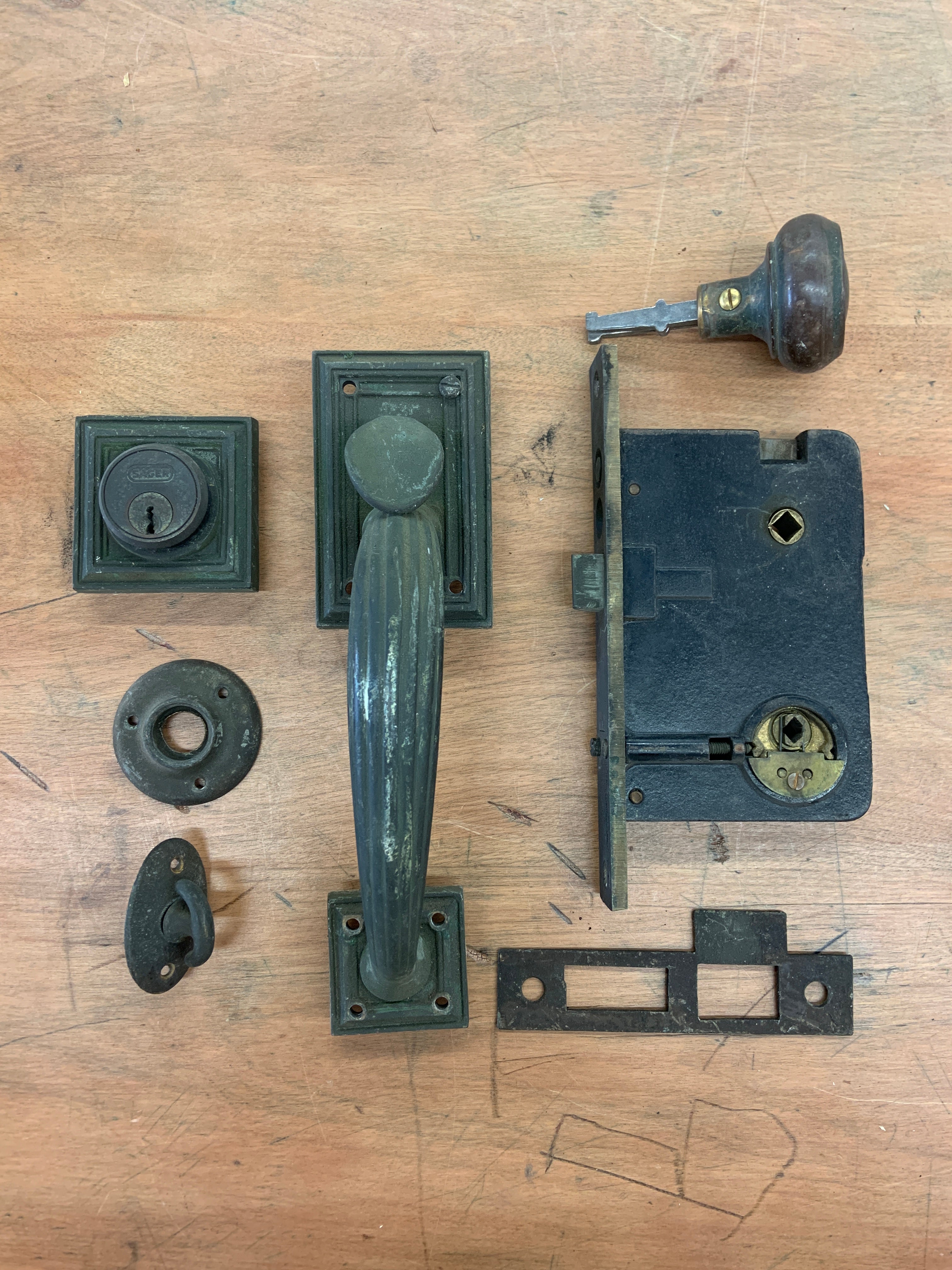 Door Handle Set Reading Hardware Co. (DHS - 09)
