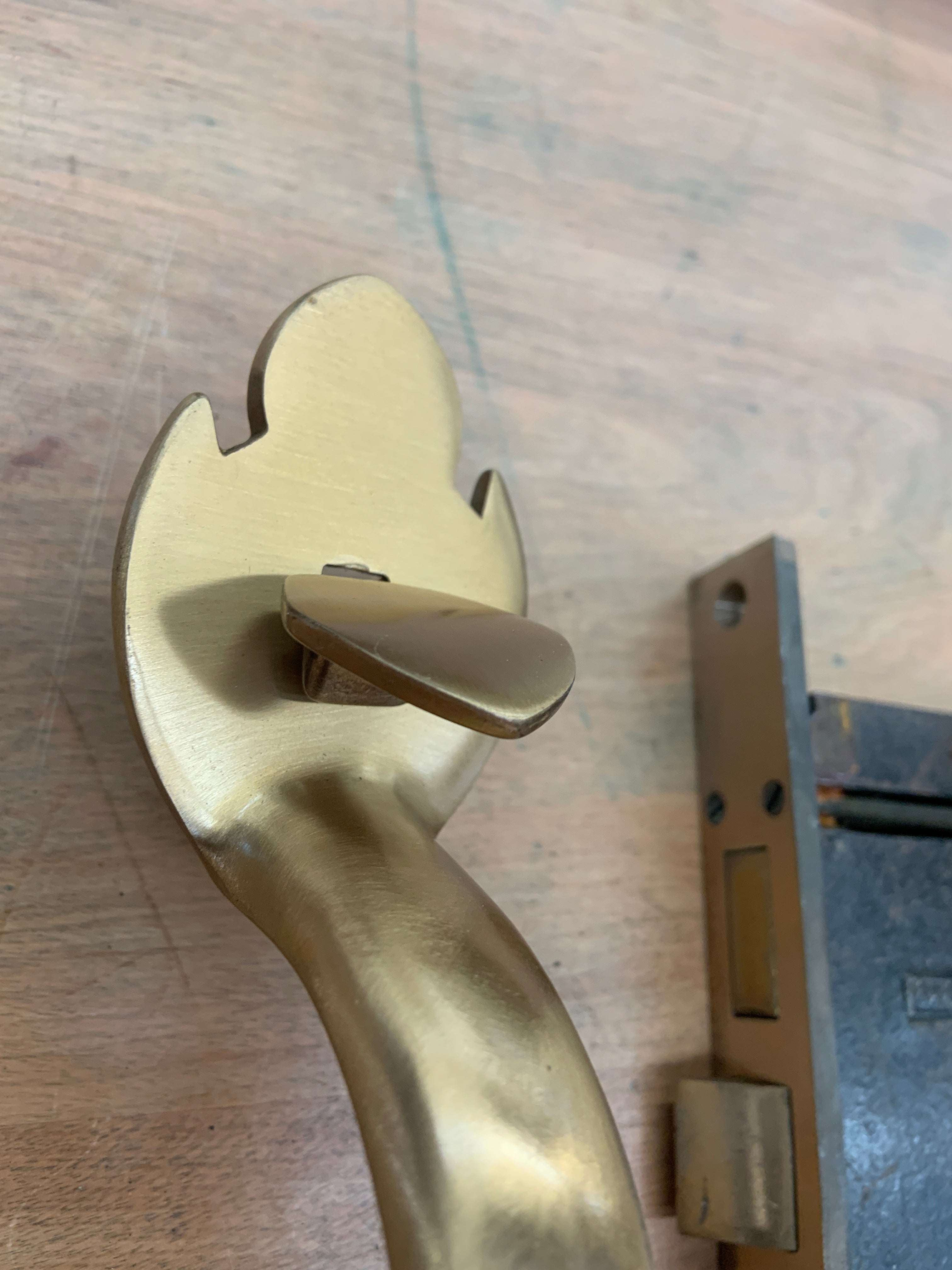 Door Handle Set Skillman NOS (DHS 19)