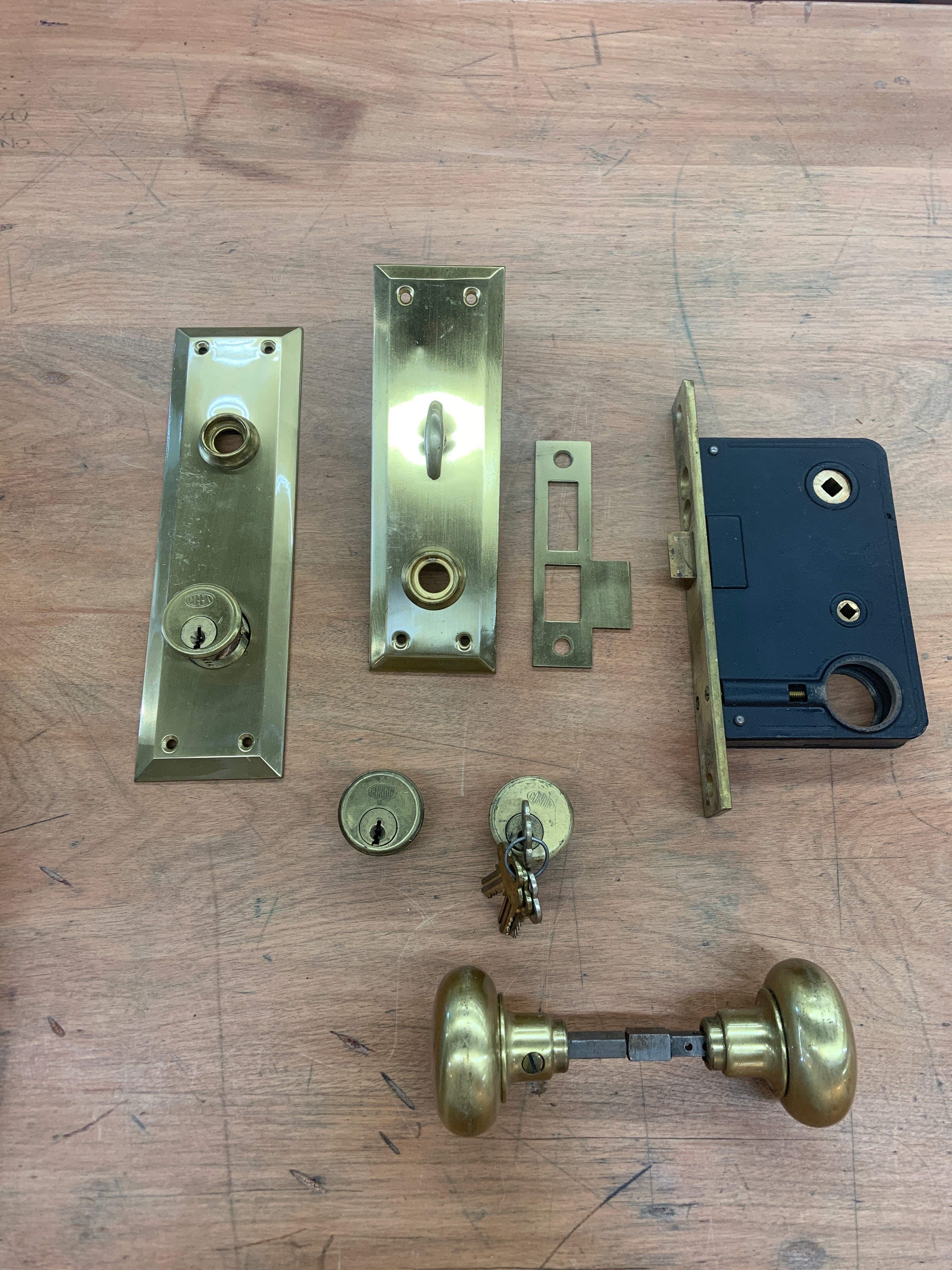 Door Handle Set Corbin NOS (DHS - 51)