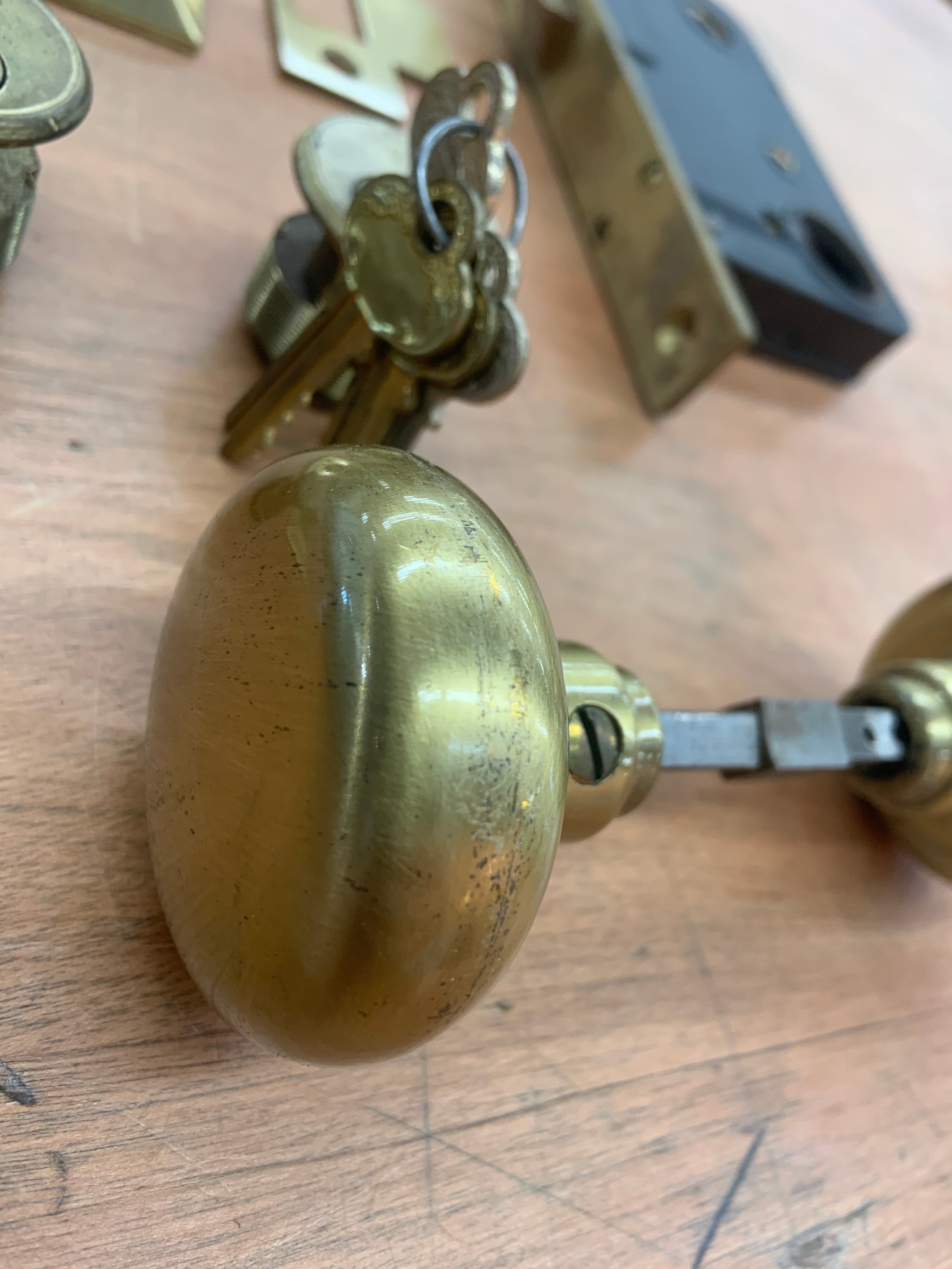 Door Handle Set Corbin NOS (DHS - 51)