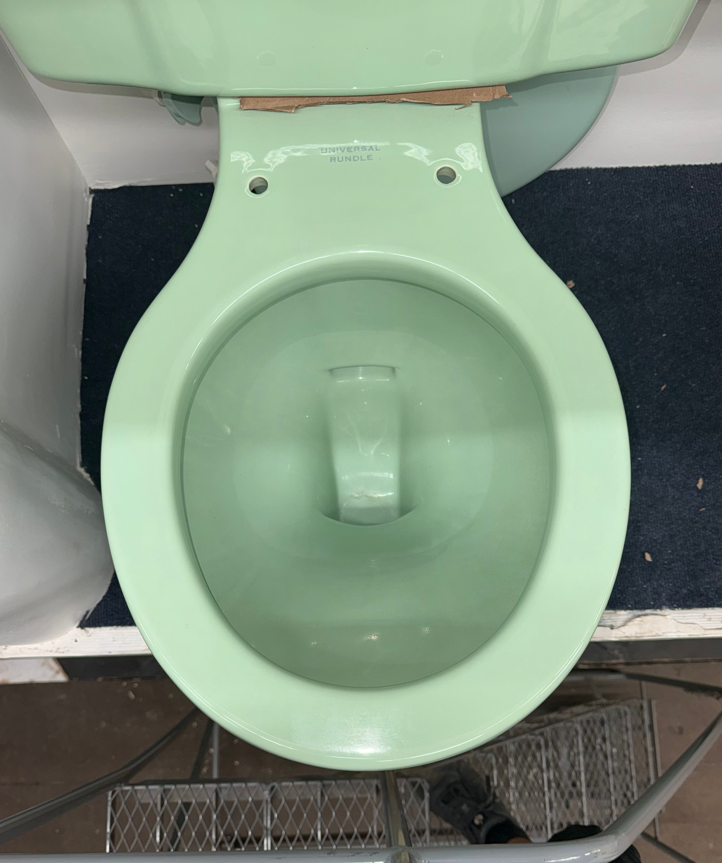 (WC-143) Pastel Green Toilet