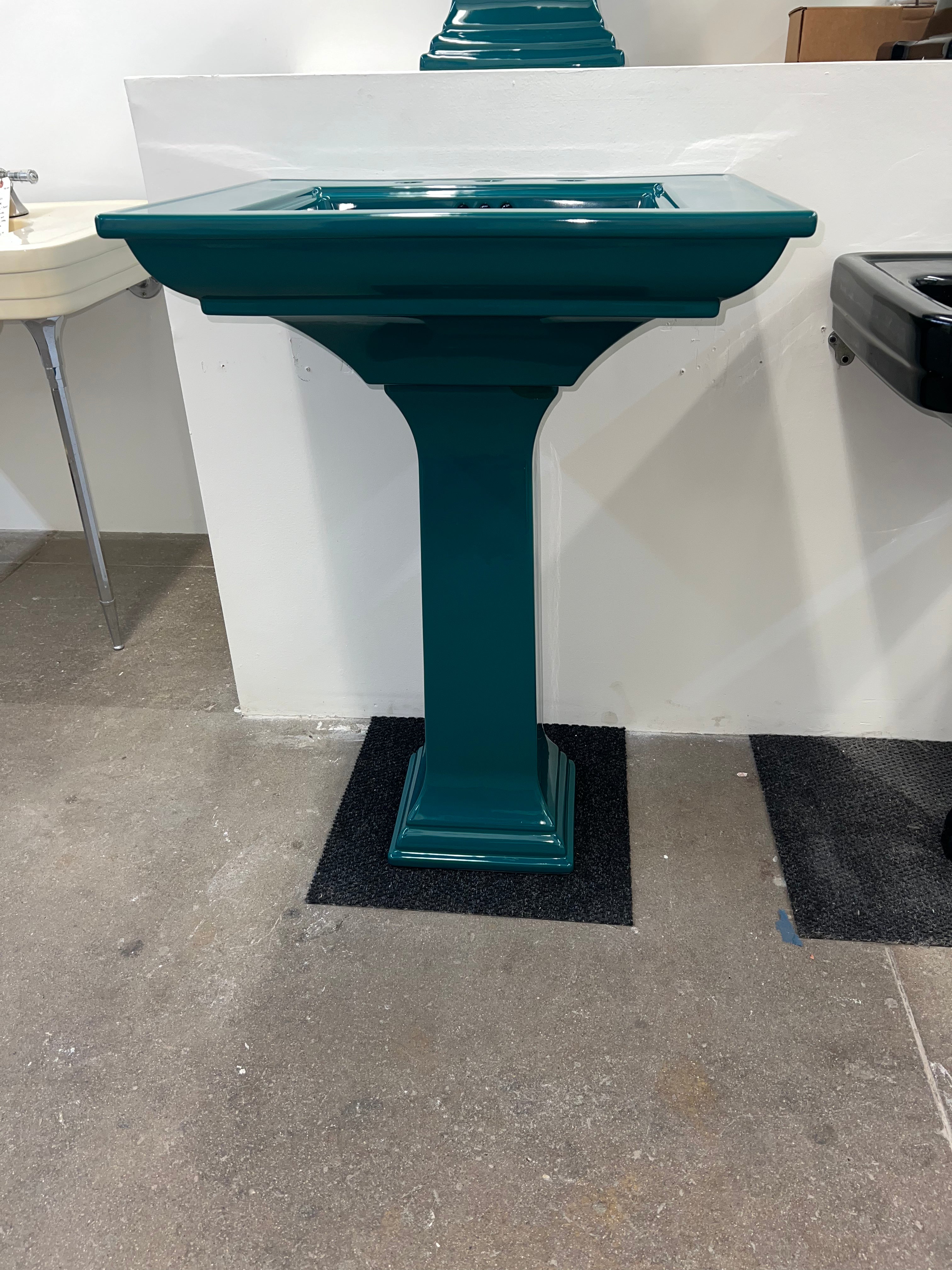 Kohler Set (Bathtub, Sink, and Toilet) Teal (TTS-102)