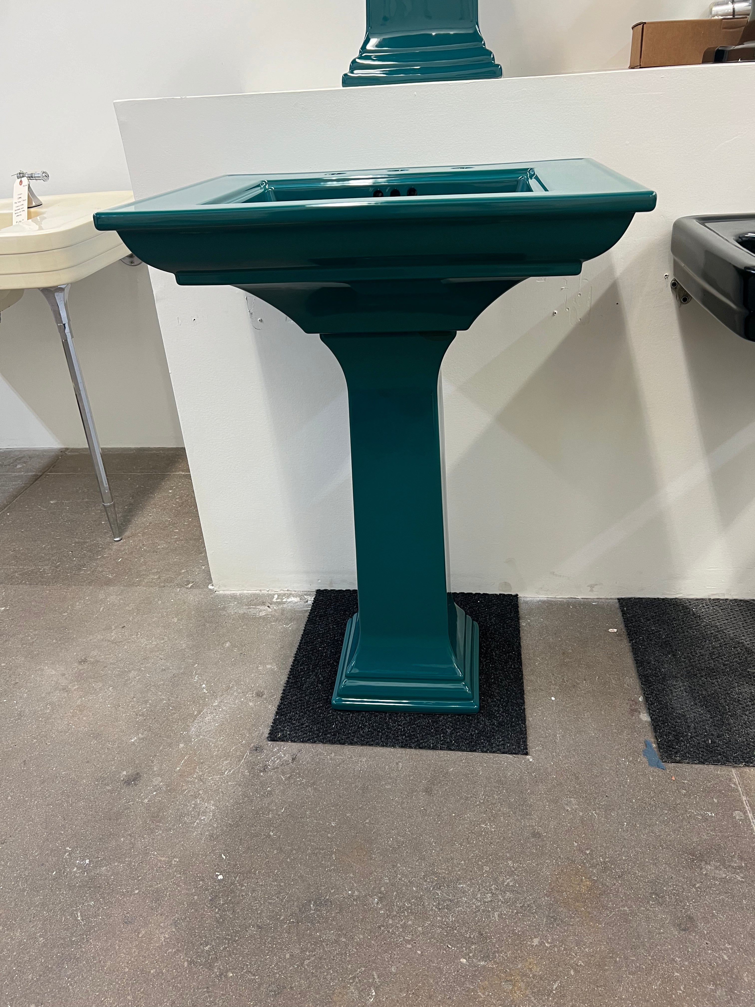 Kohler Set (Bathtub, Sink, and Toilet) Teal (TTS-102)