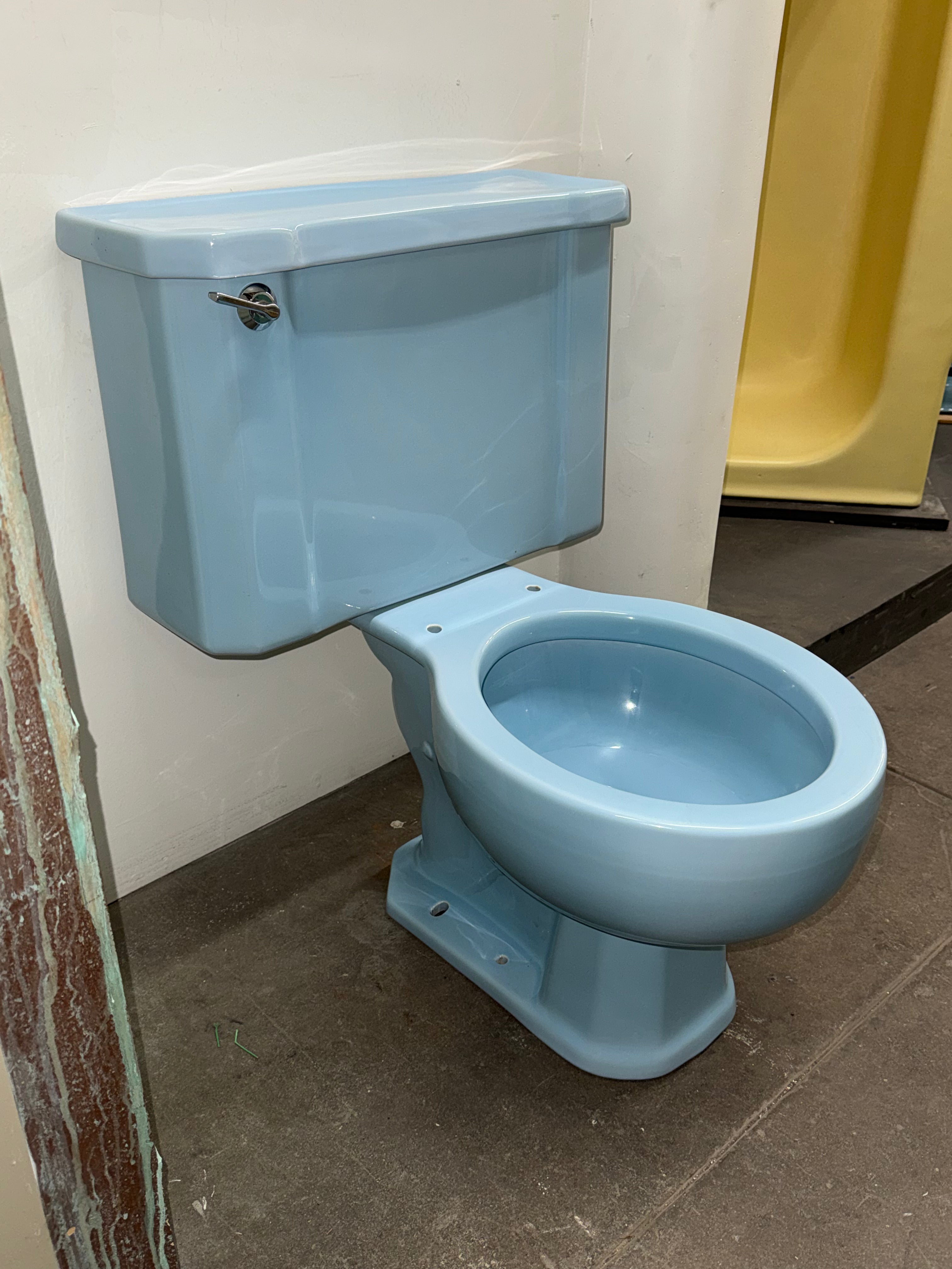 (WC-138) Kohler Bolton Cerulean Blue Toilet