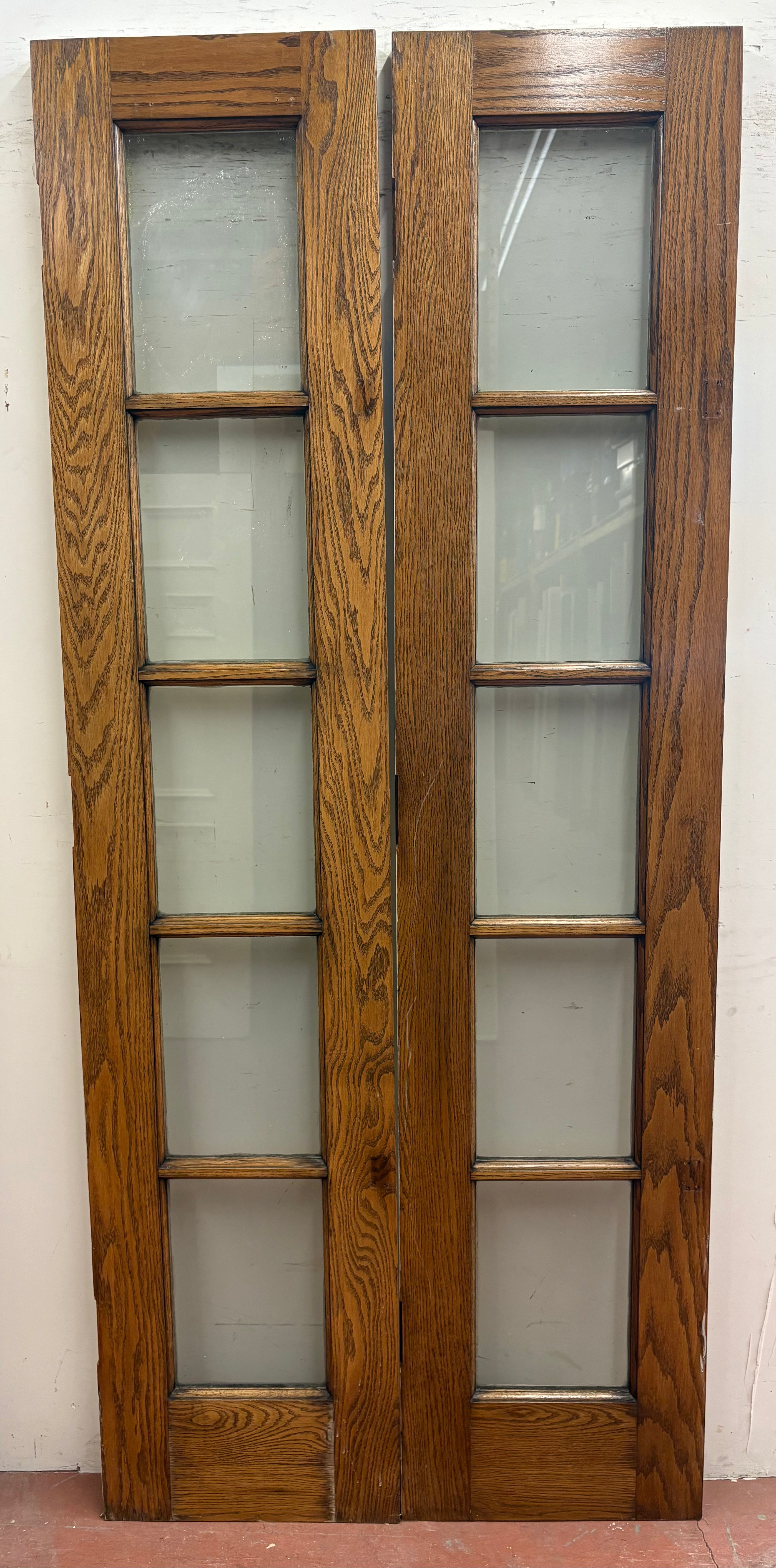 5-Light Oak Sidelight Pair (SL-016)