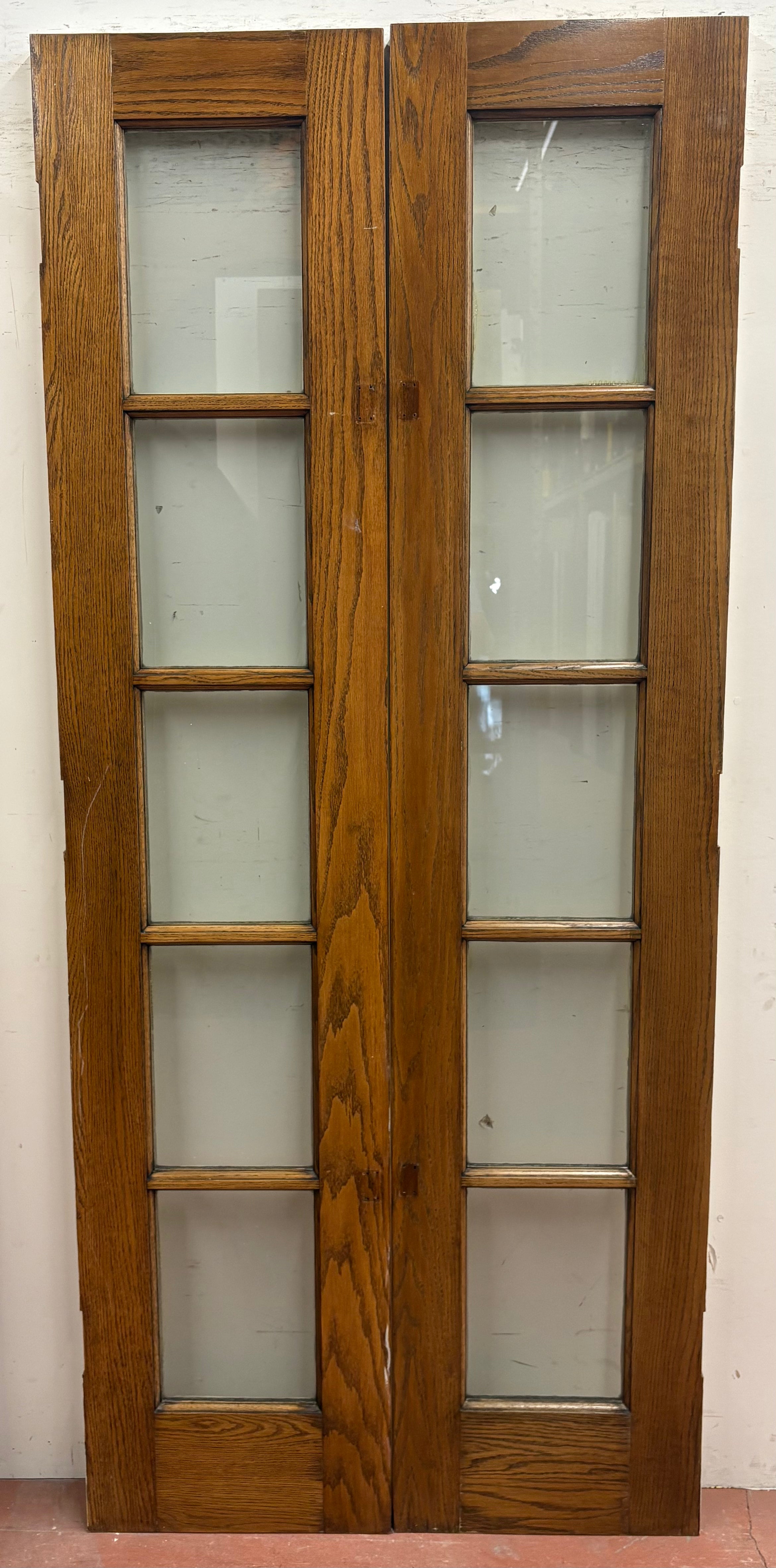 5-Light Oak Sidelight Pair (SL-017)