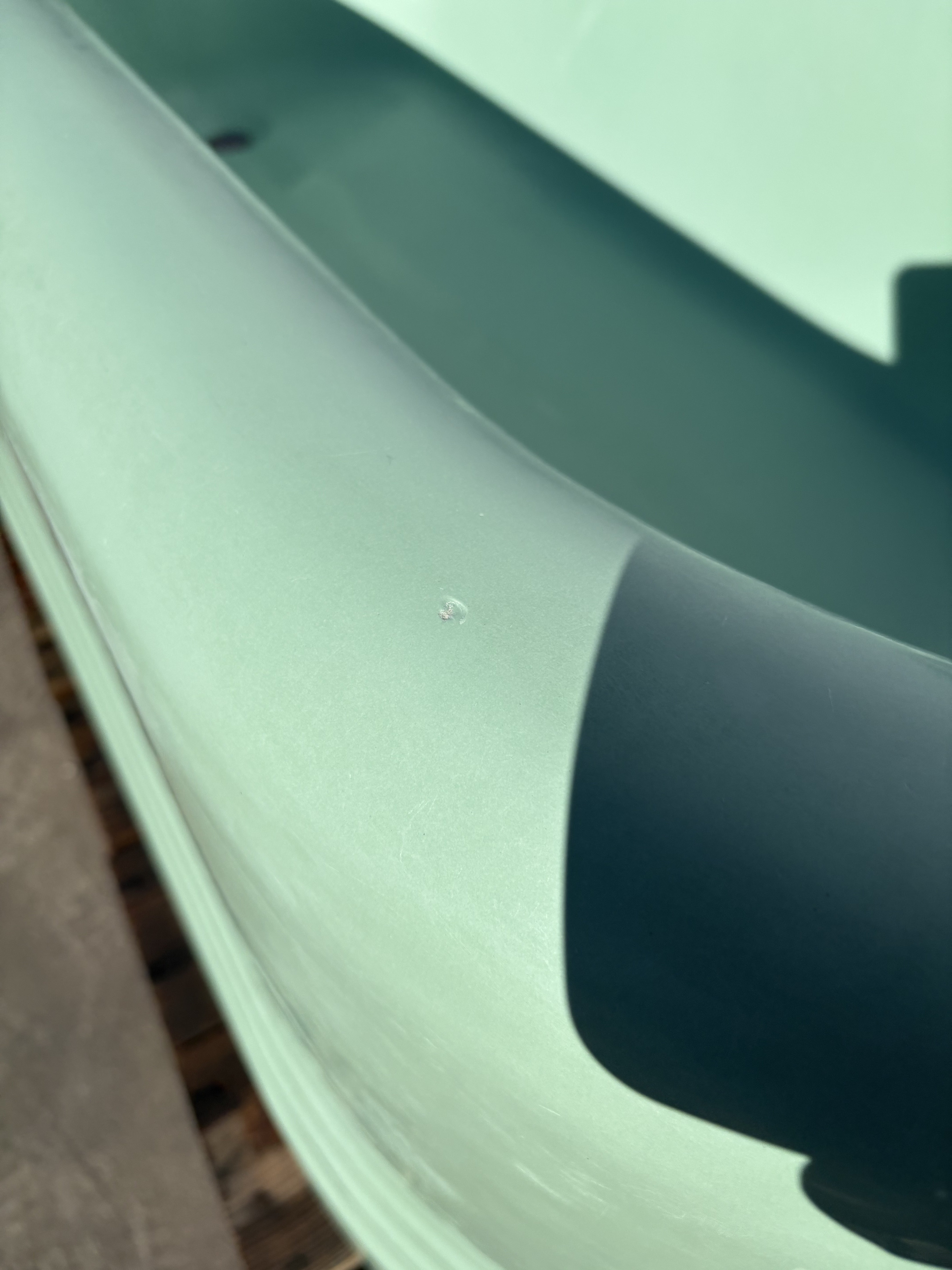 61" Right Corner Green (TB-166)