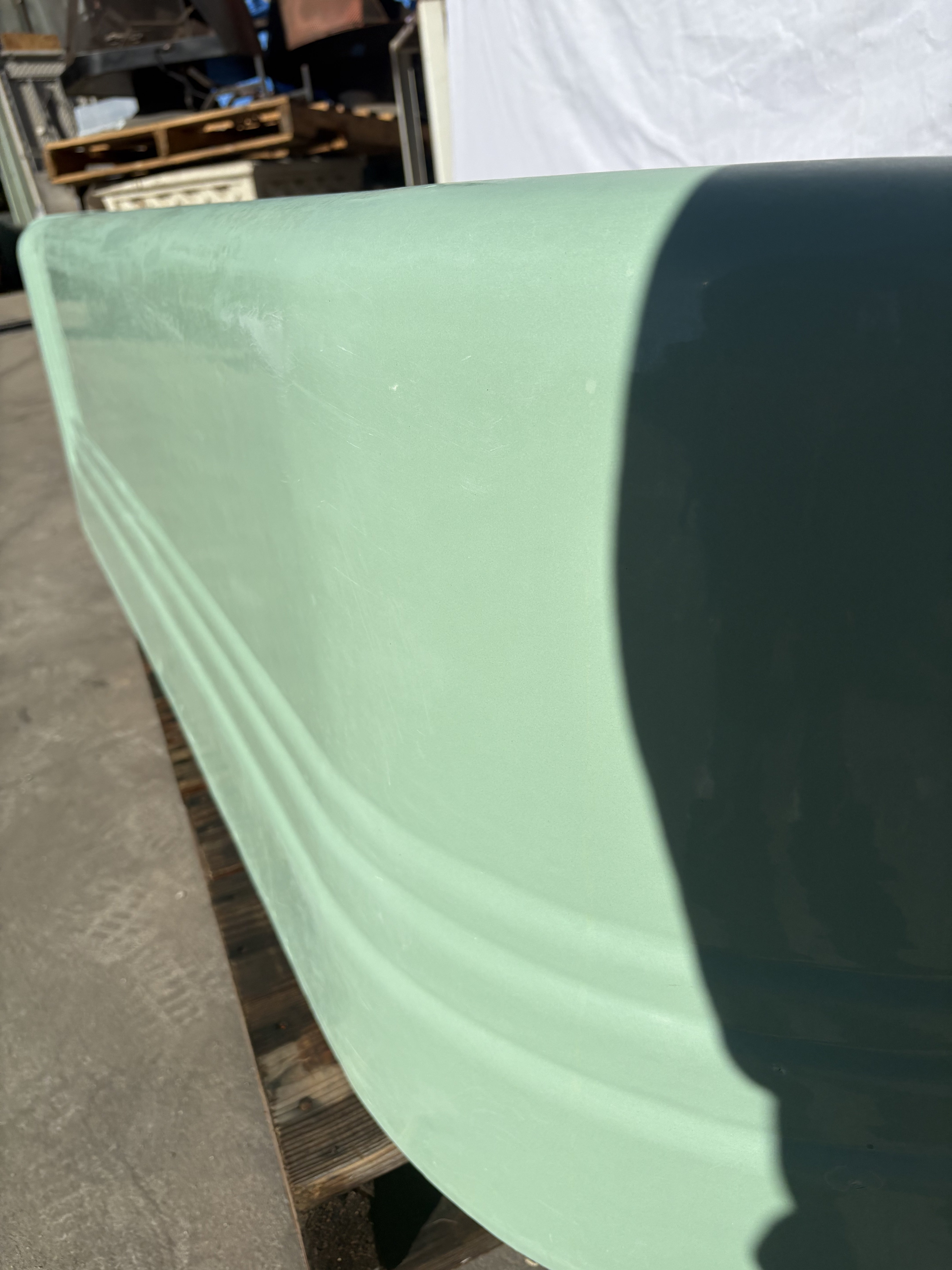 61" Right Corner Green (TB-166)