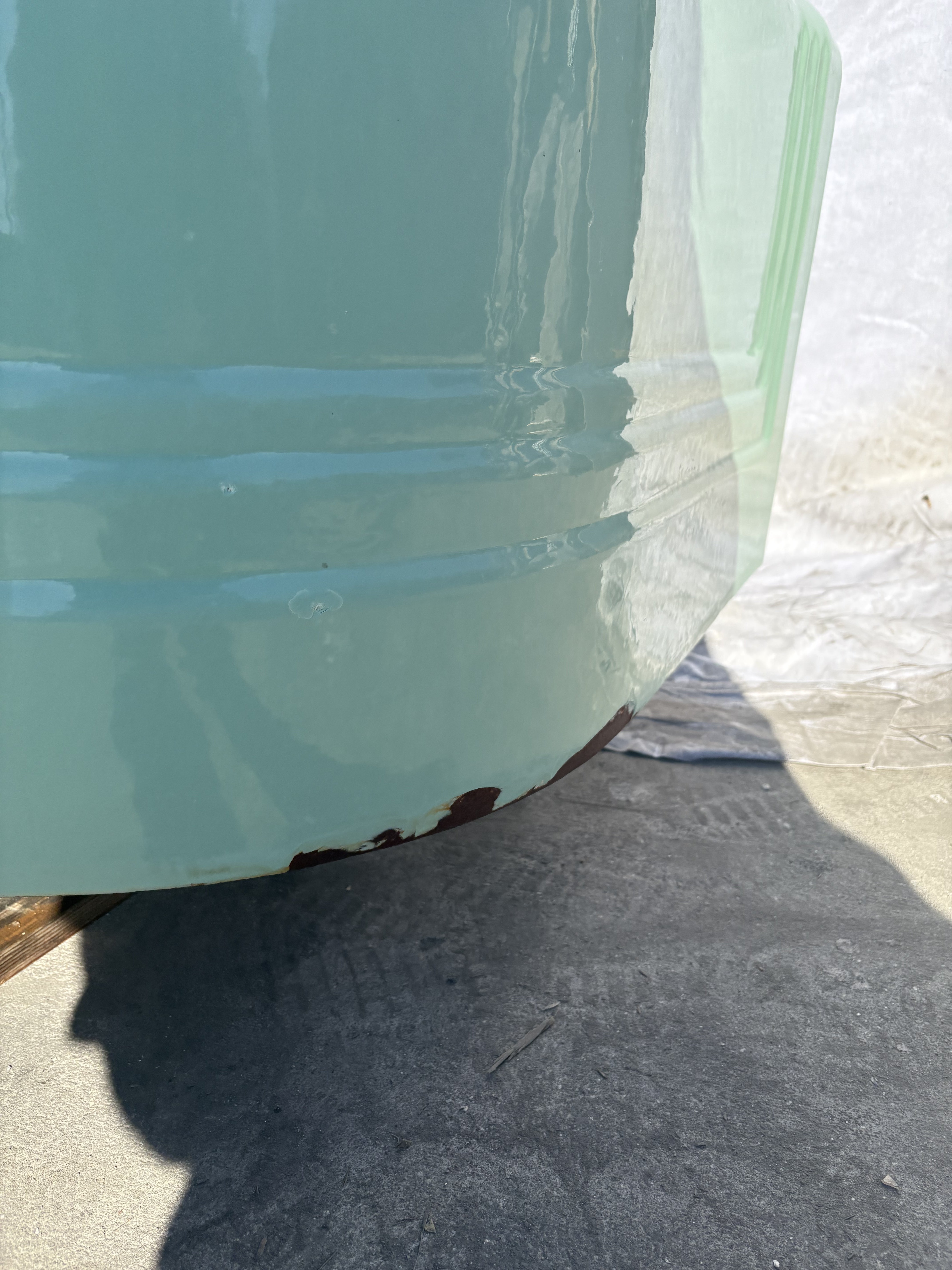 61" Right Corner Green (TB-166)