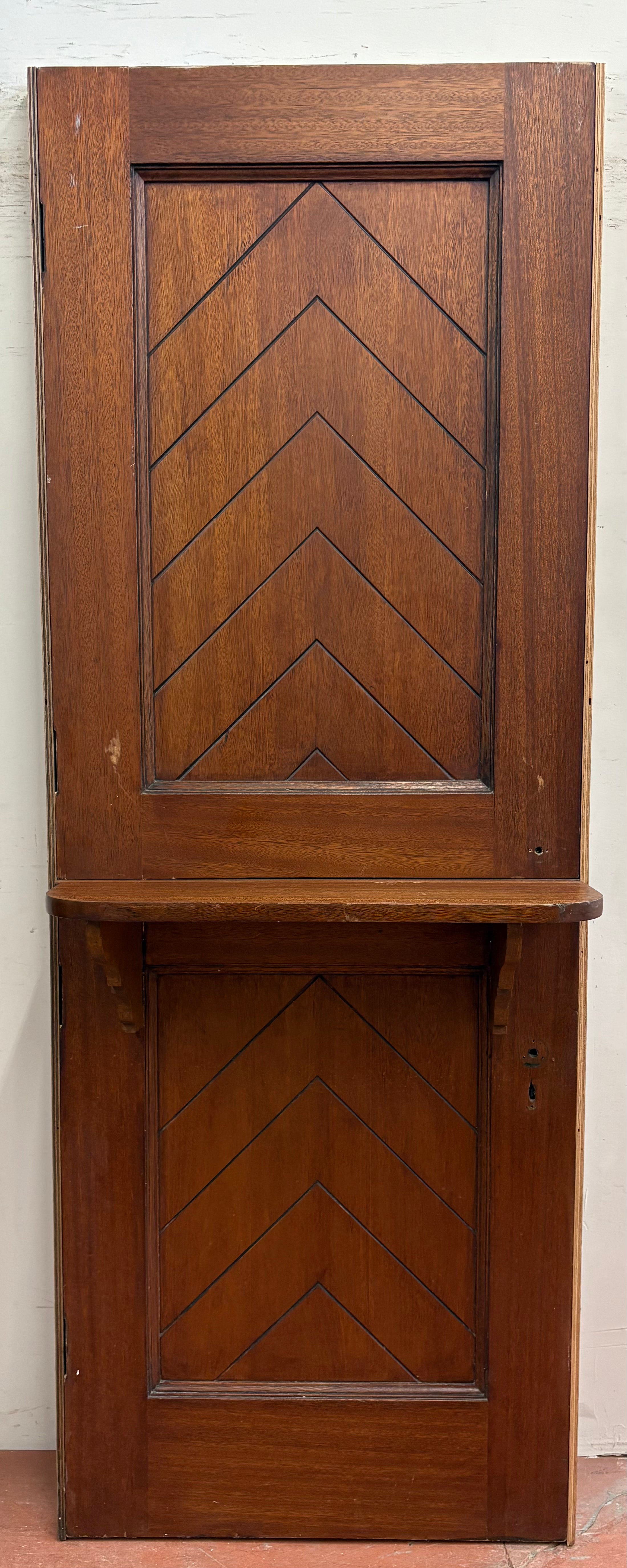 Mahogany Dutch Entry Door (ED-469)