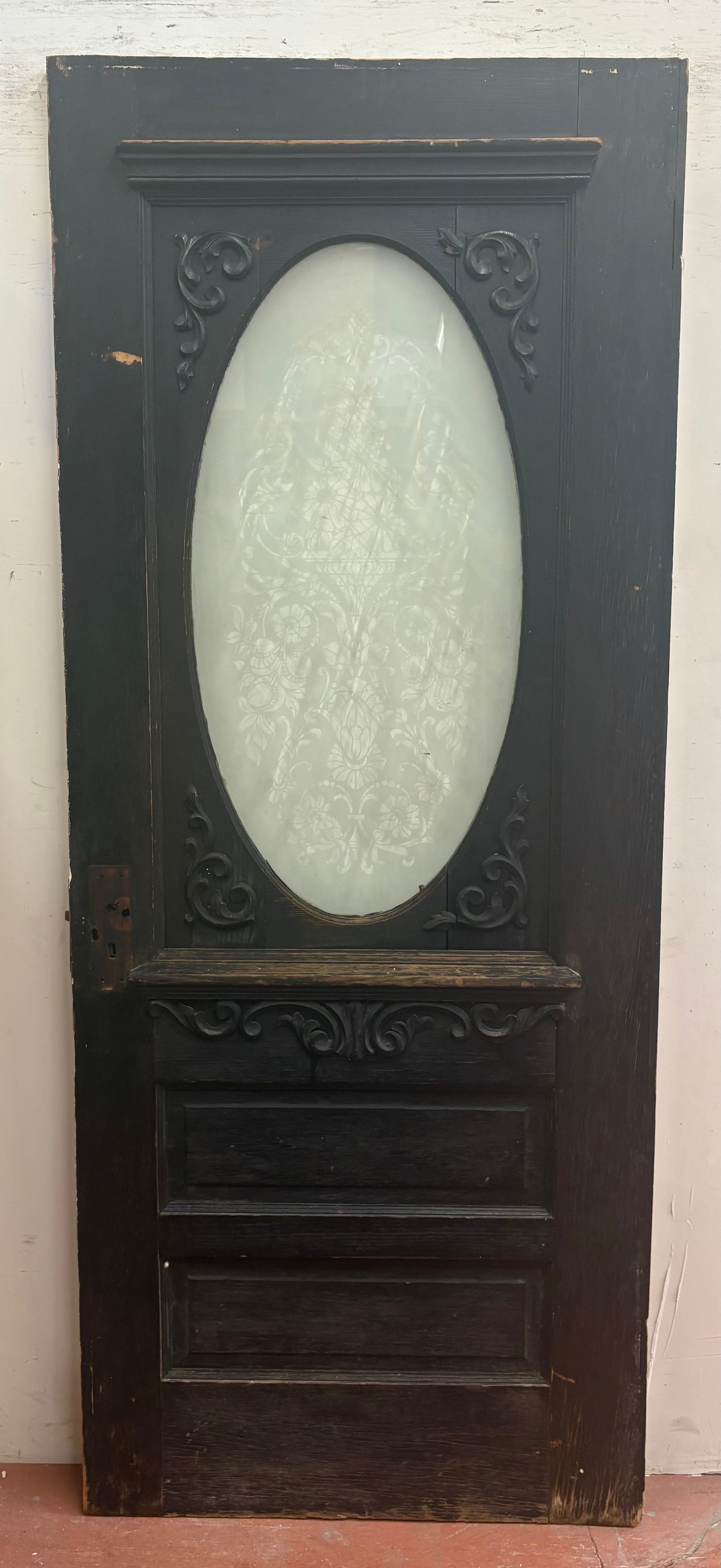 1L 2RP Oval Glass Entry Door (ED-474)