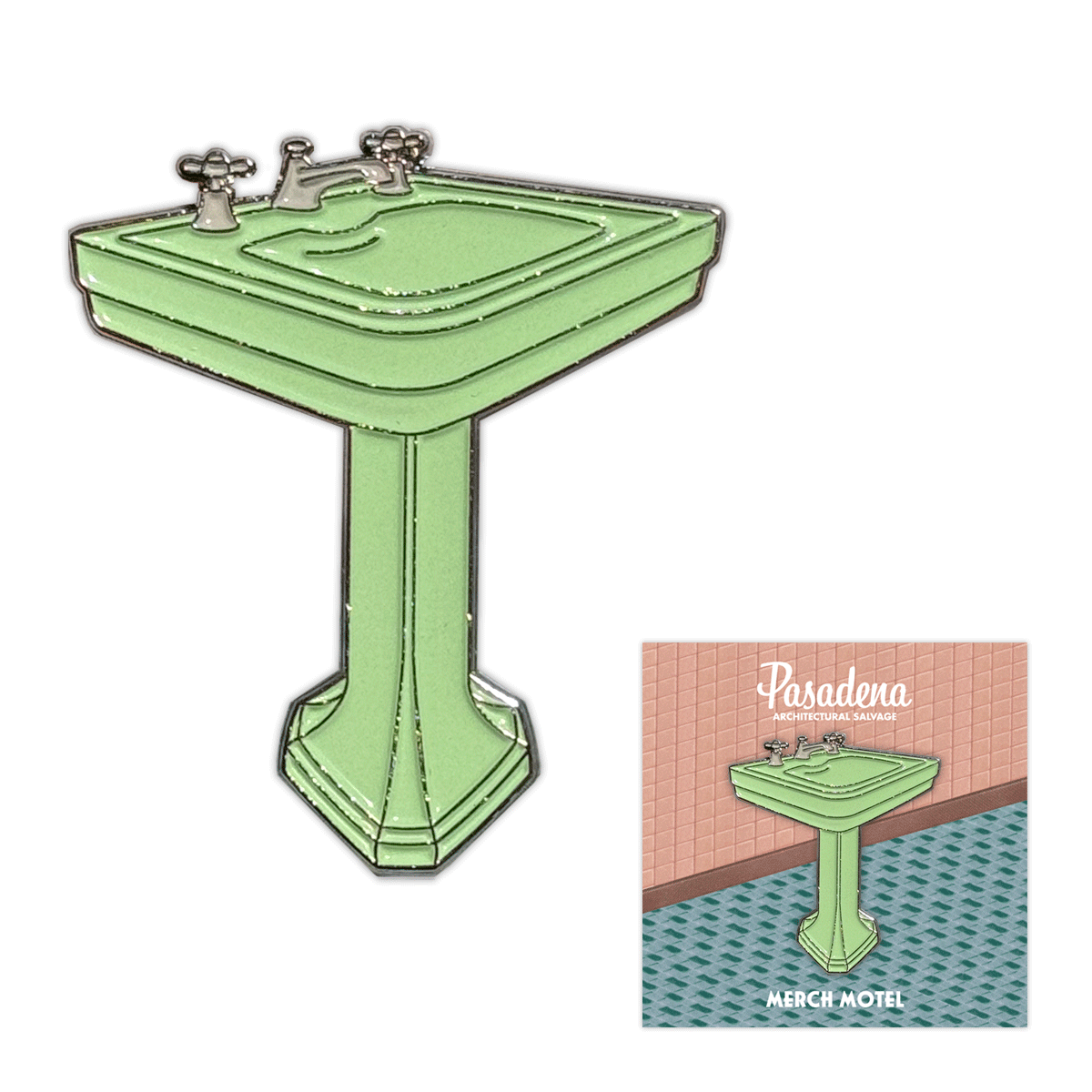 Merch Motel - Sink Pin