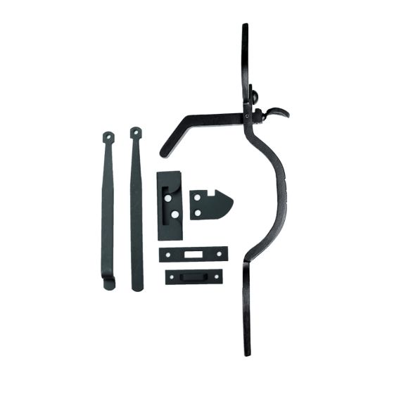 Acorn Forged Heart Thumb Latch Set ATUBI