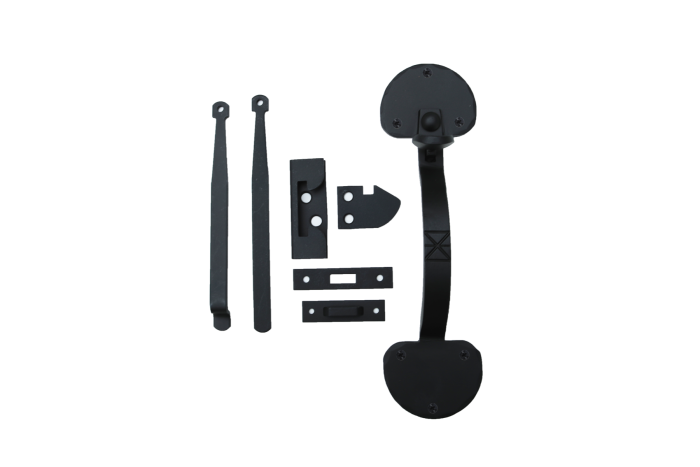 Acorn Forged Bean Thumb Latch Set ATXBI