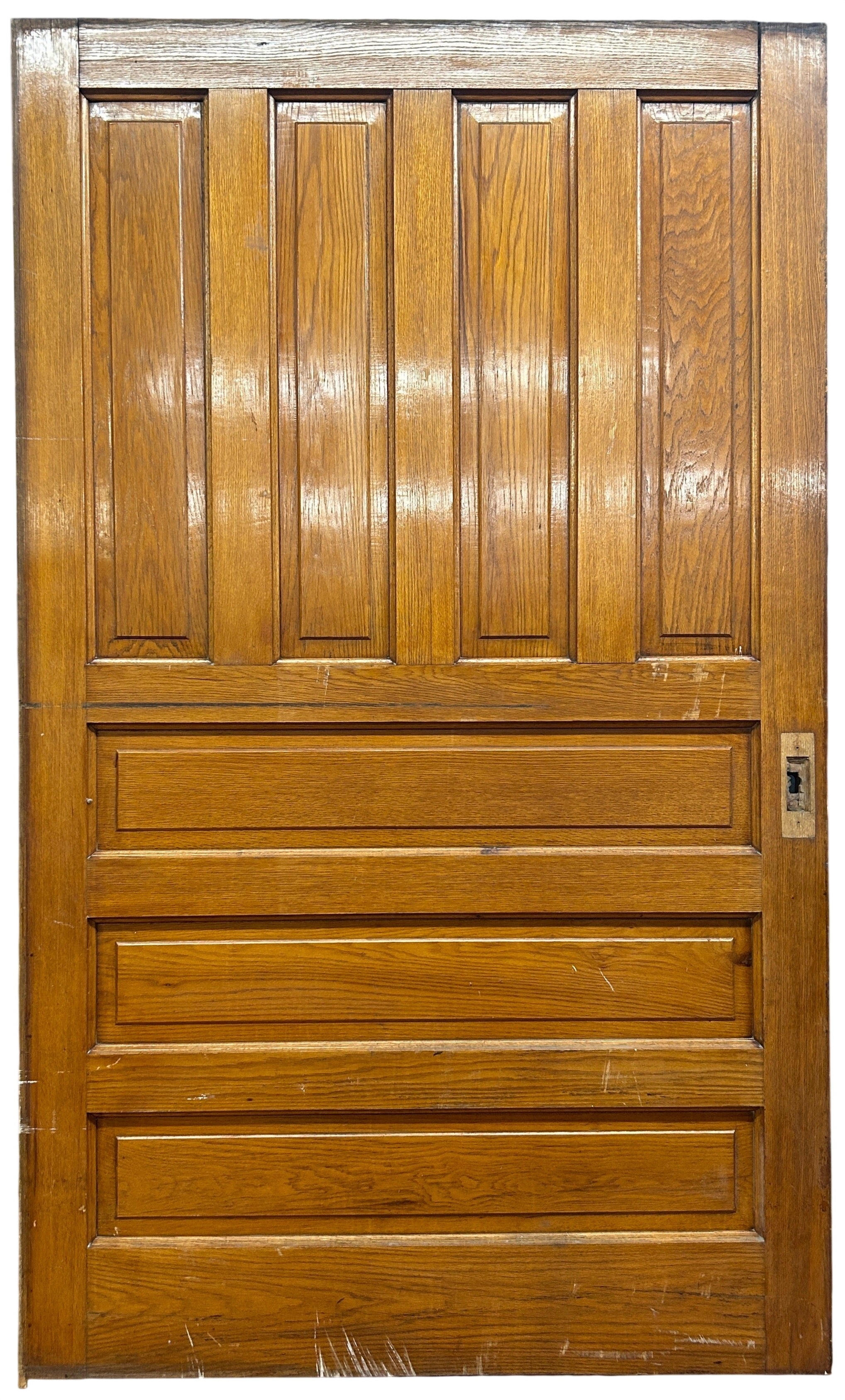 7-Panel Oak Pocket Door (PD-32)