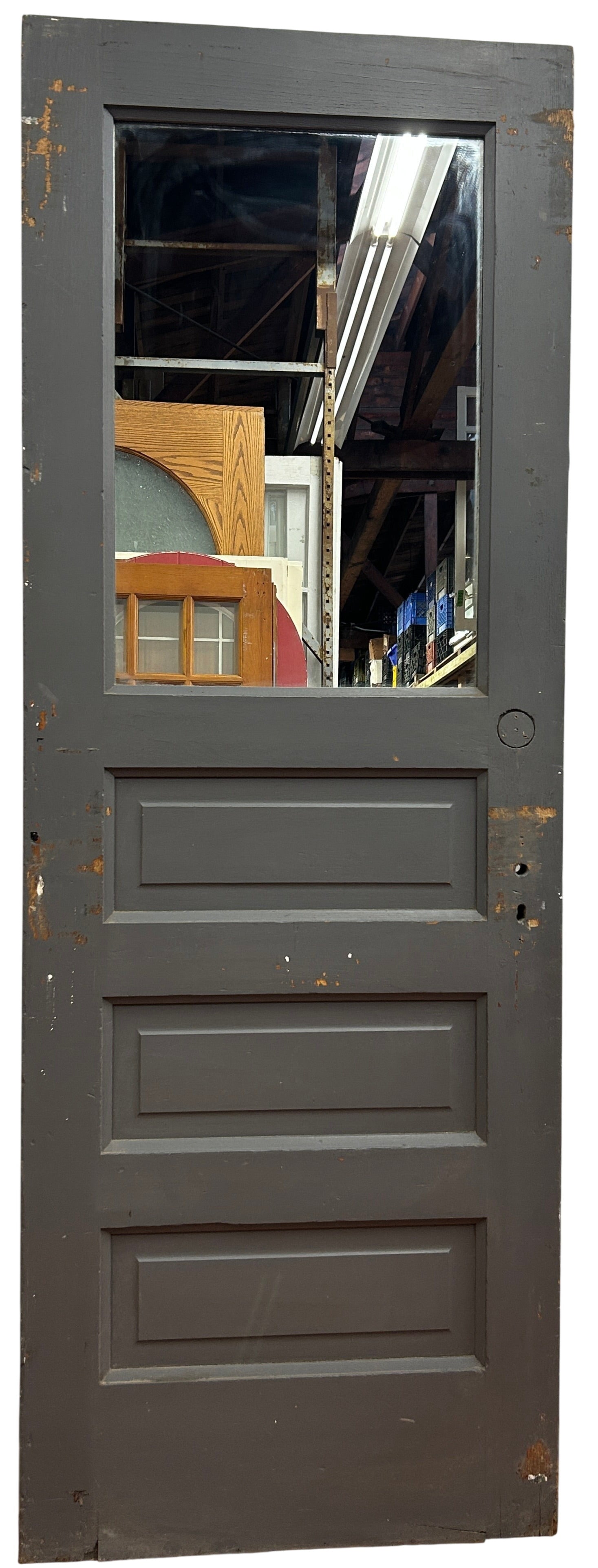 1-Light/ 3-Panel Mirrored Back Door (BD-271)