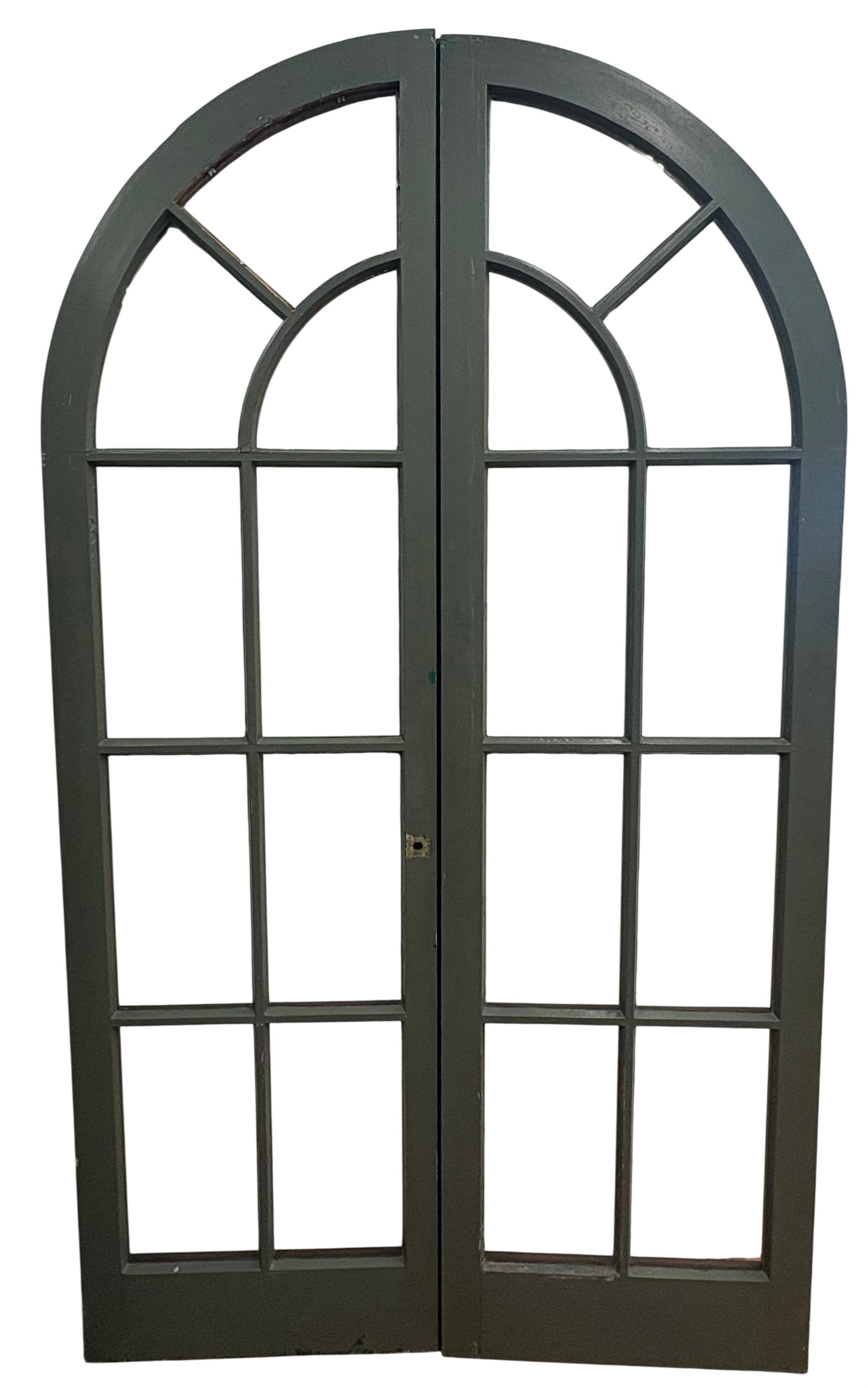 9-Light Arched French Door Pair (FDP-294)