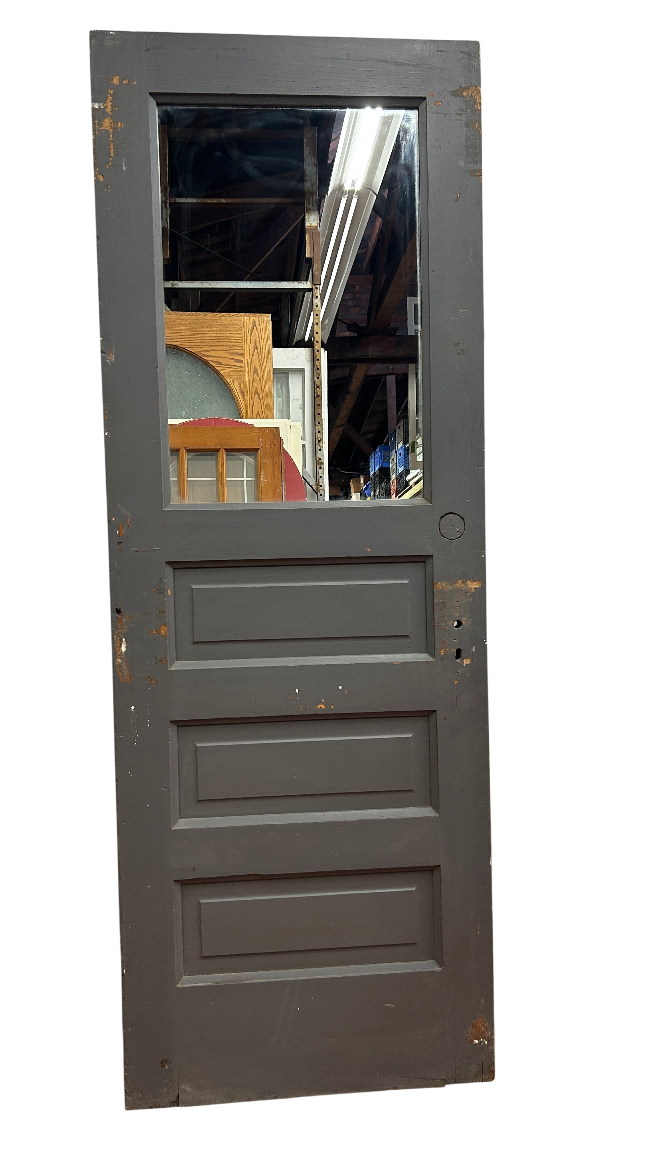 1-Light/ 3-Panel Mirrored Back Door (BD-271)