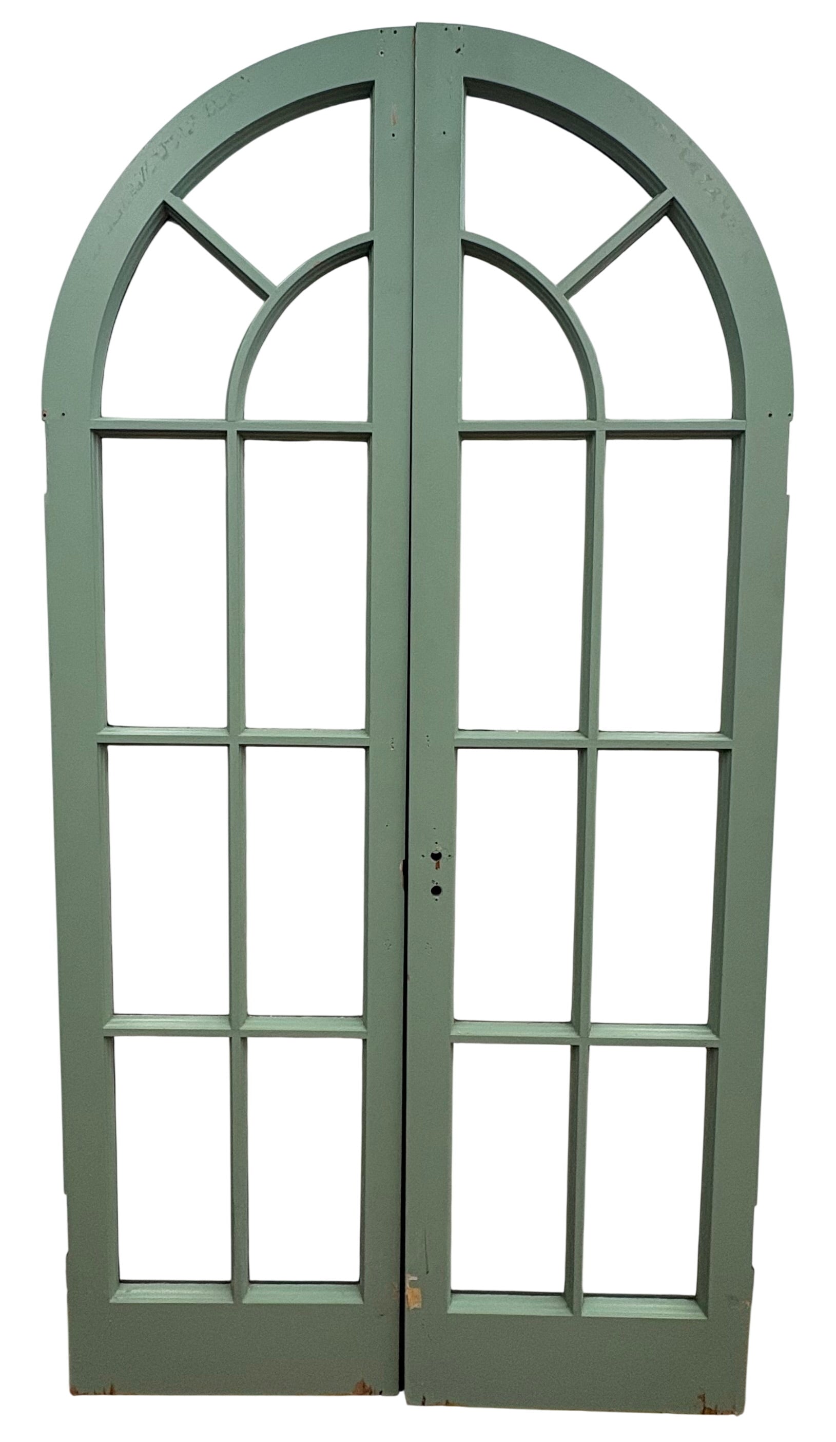 9-Light Arched French Door Pair (FDP-298)