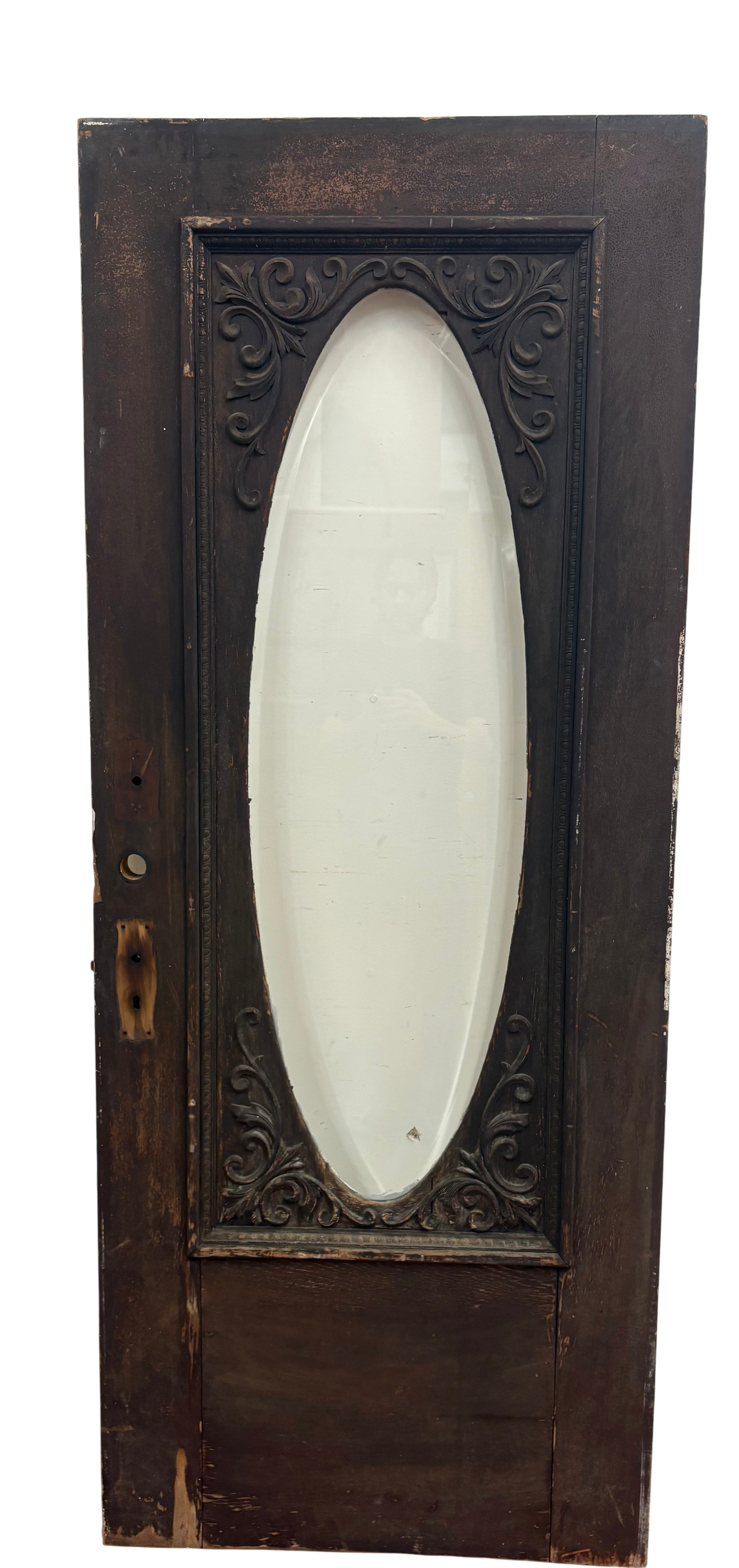 Oval Bev Glass Entry Door (ED-421)