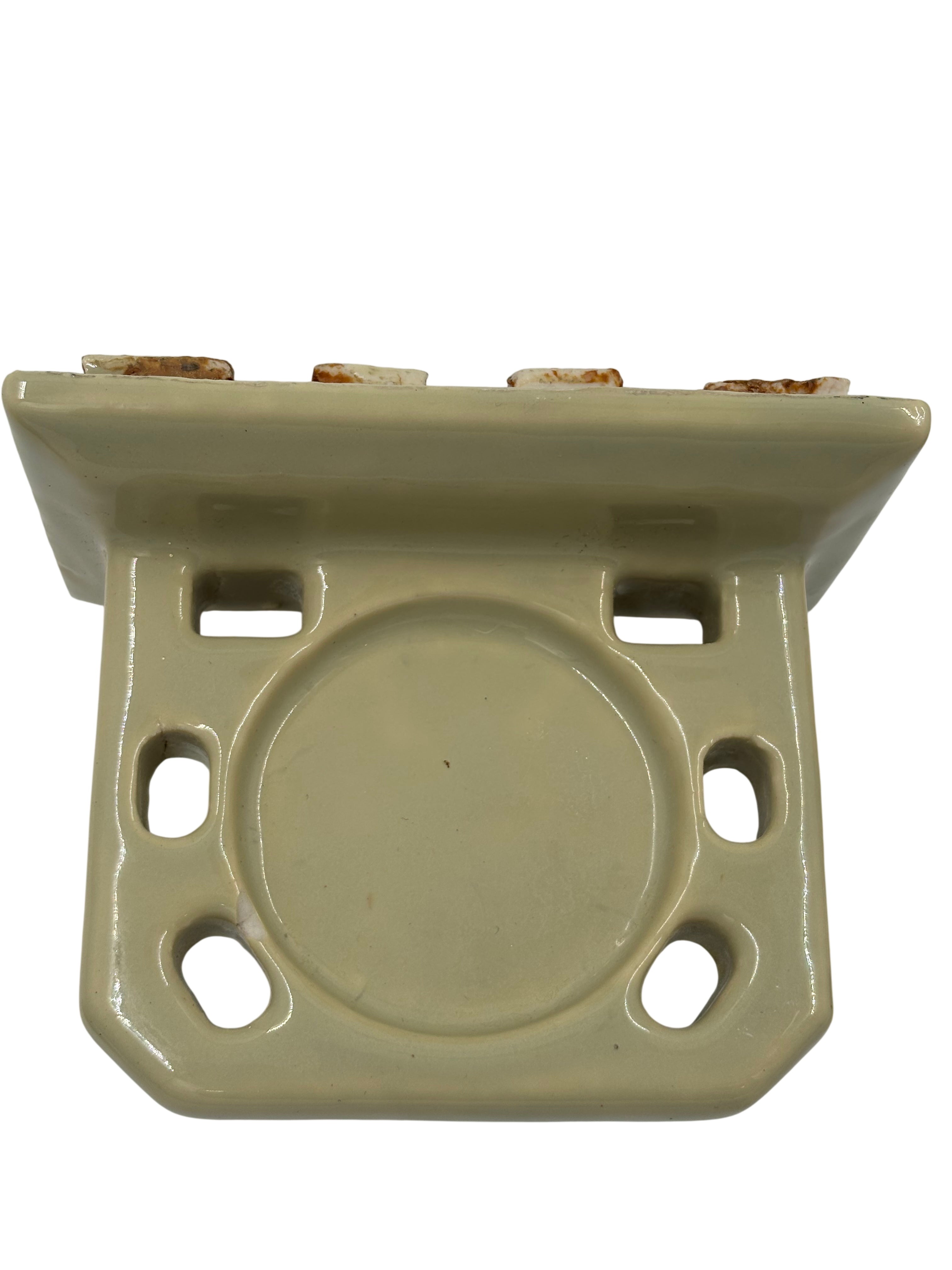 cup and toothbrush wall mounted holder