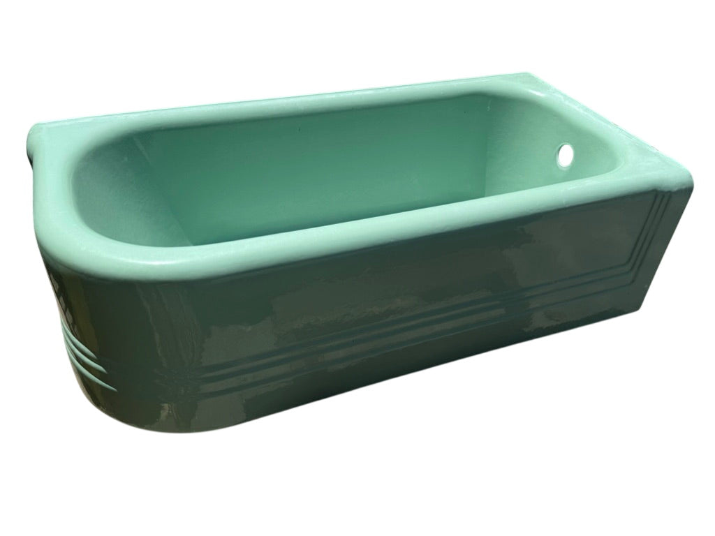 (TB-203) Std Ming Green Corner Tub