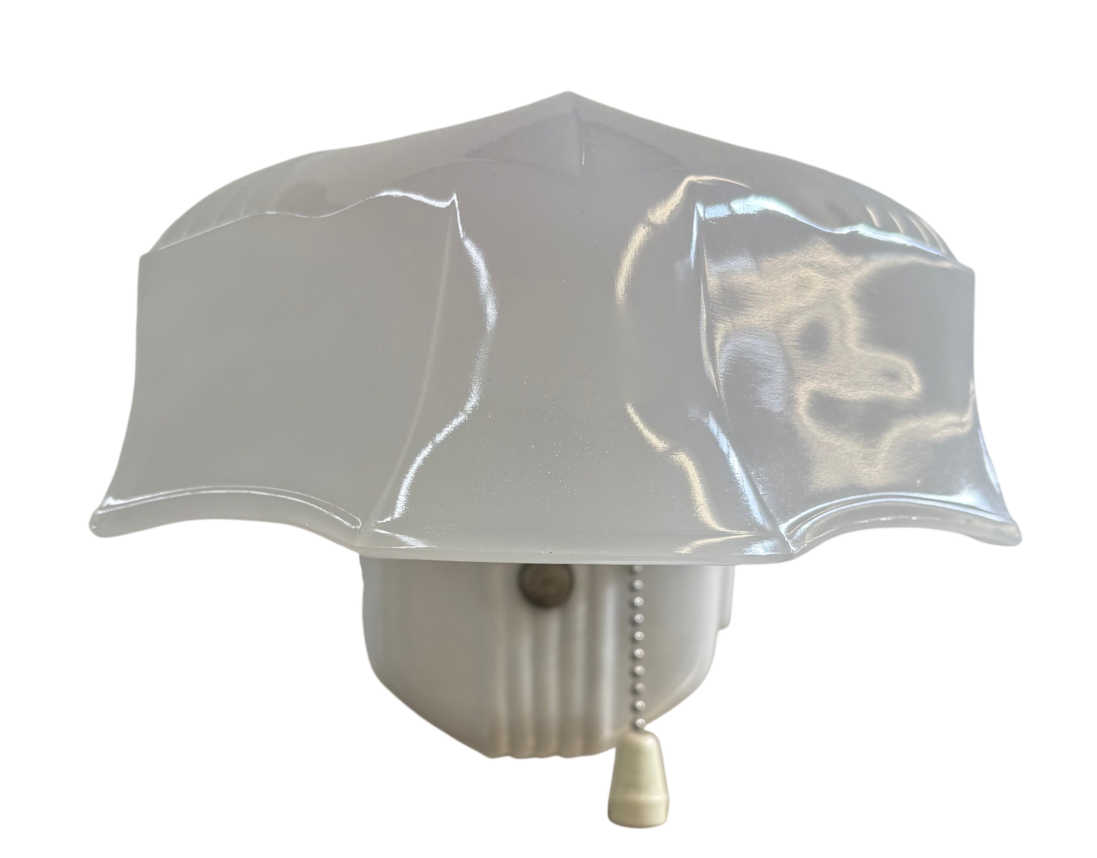 Porcelain wall sconce – circa 1920s–1930s (LT-1168)