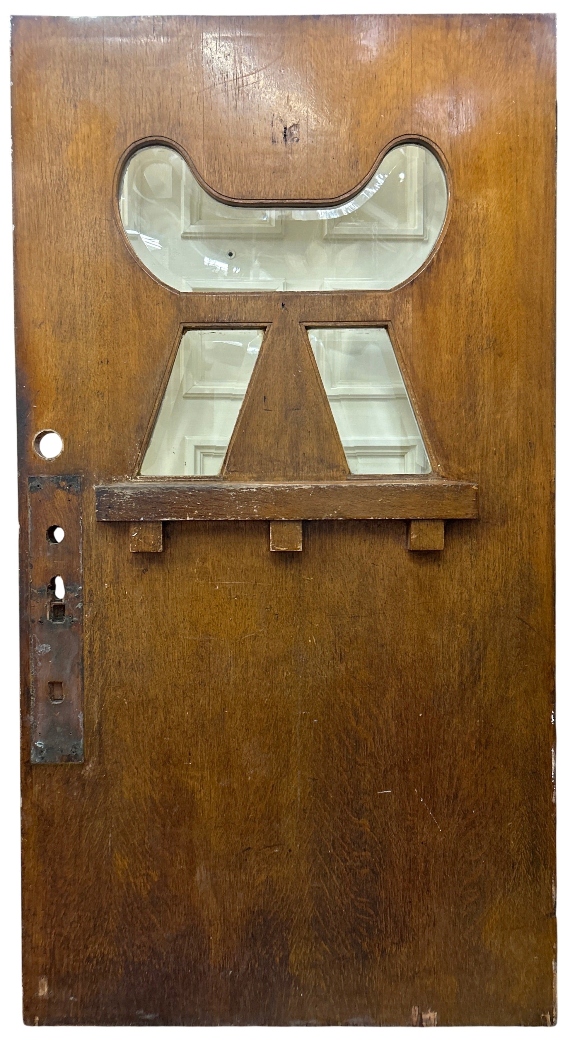 3-Light Oak Entry Door (ED-292)