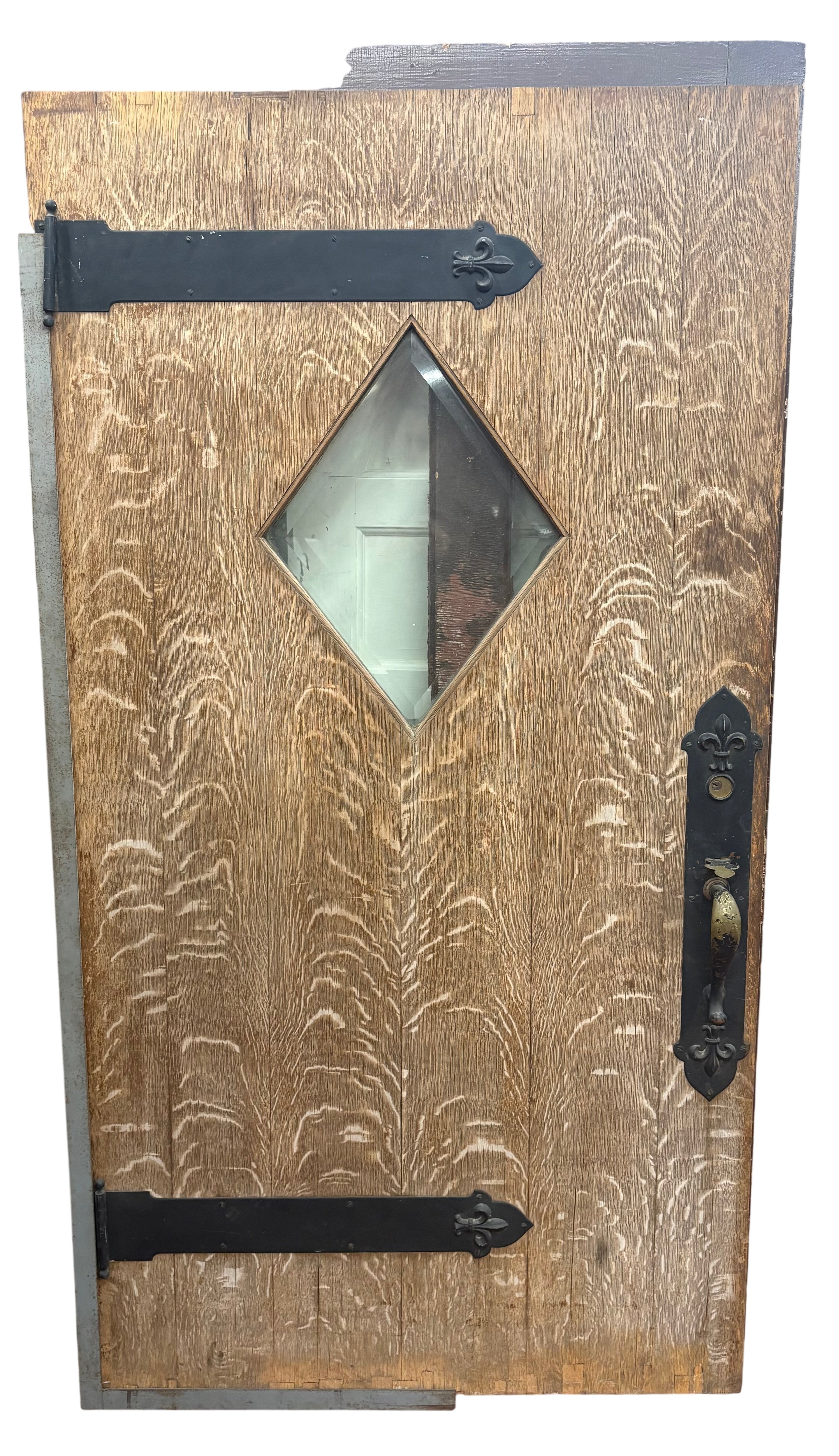Arts and Crafts - Diamond Window Entry Door (ED-405)