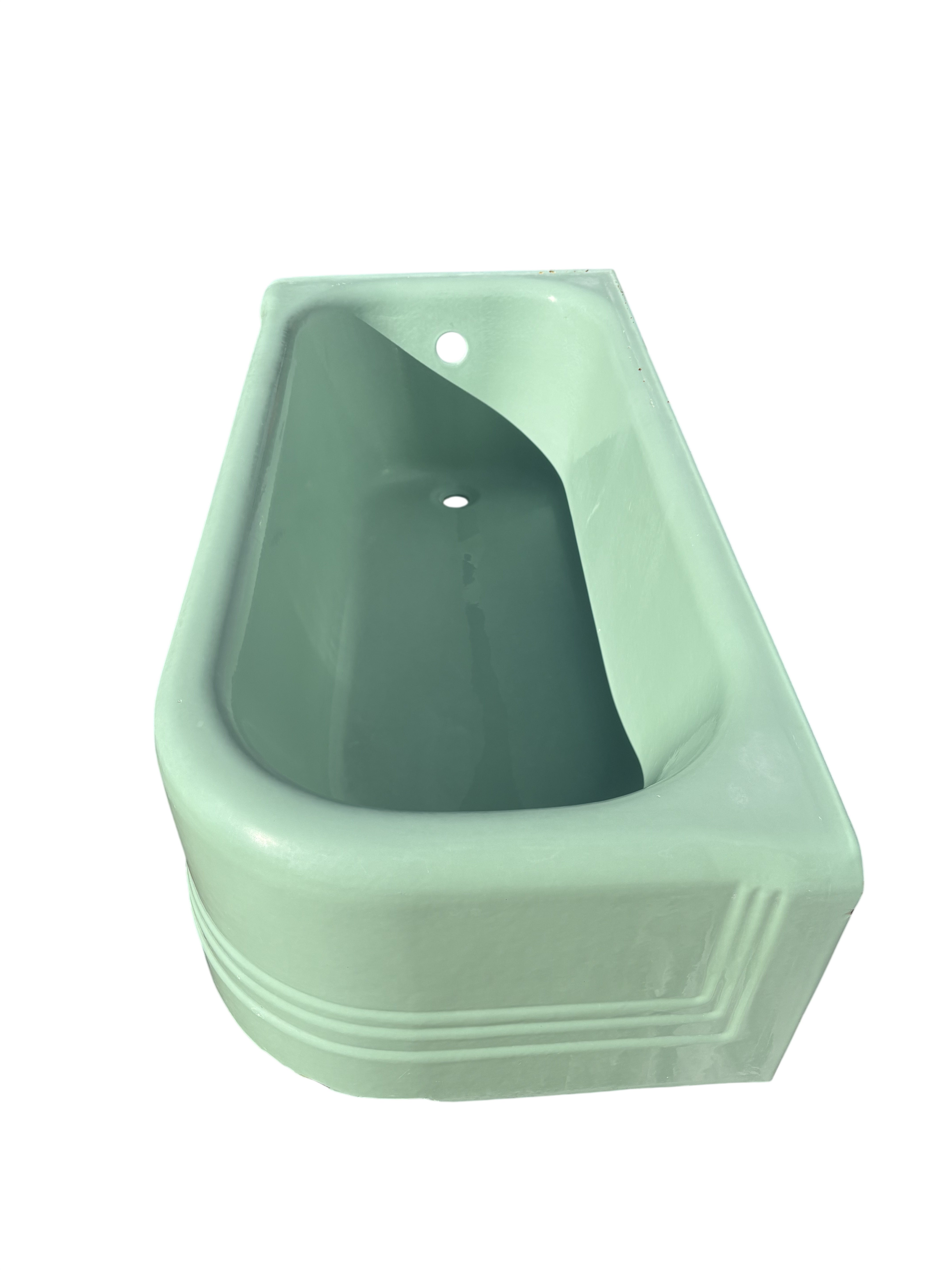 61" Right Corner Green (TB-166)