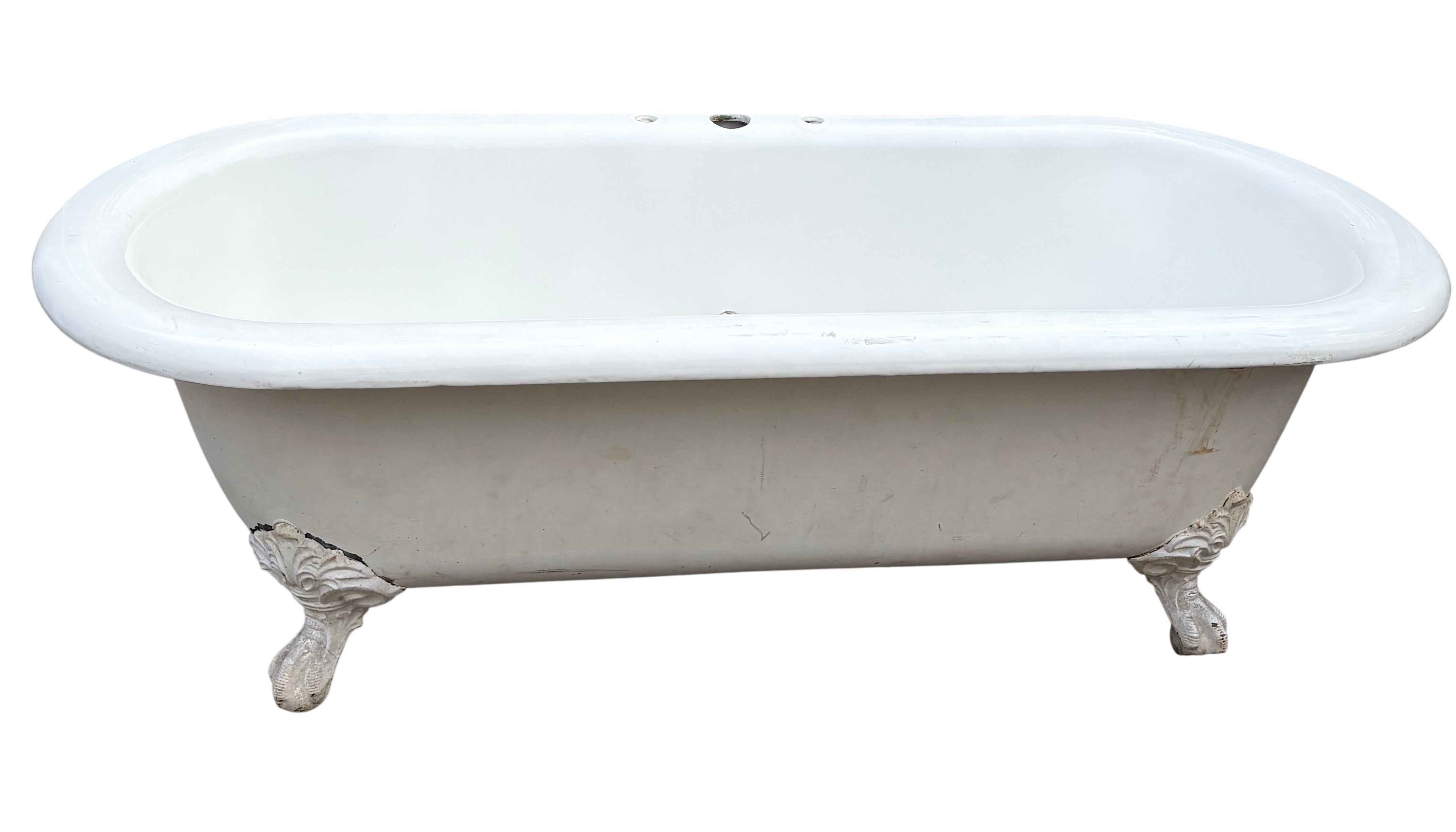 (TB-192) Early 1900's Clawfoot Tub