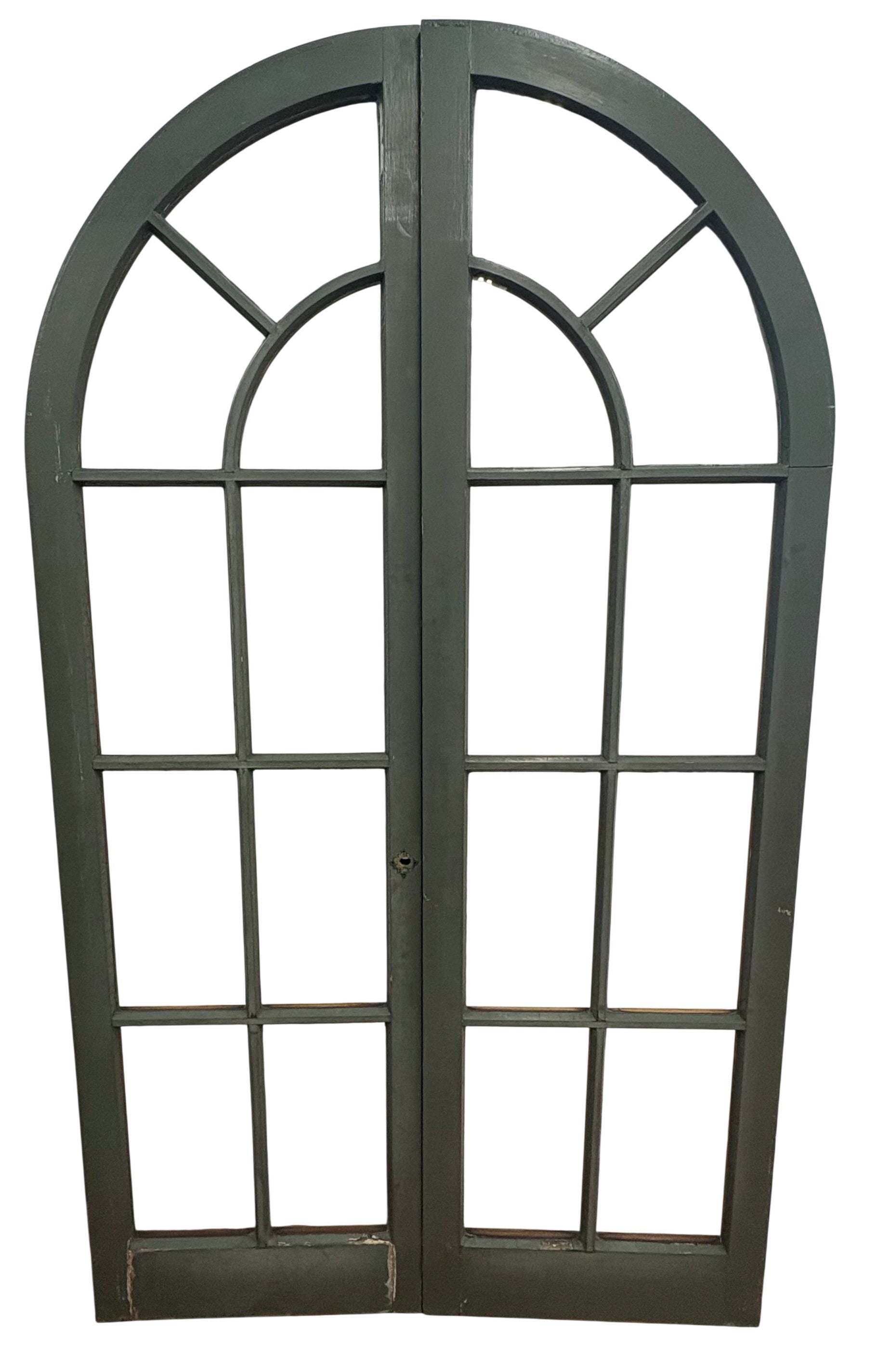 9-Light Arched French Door Pair (FDP-295)