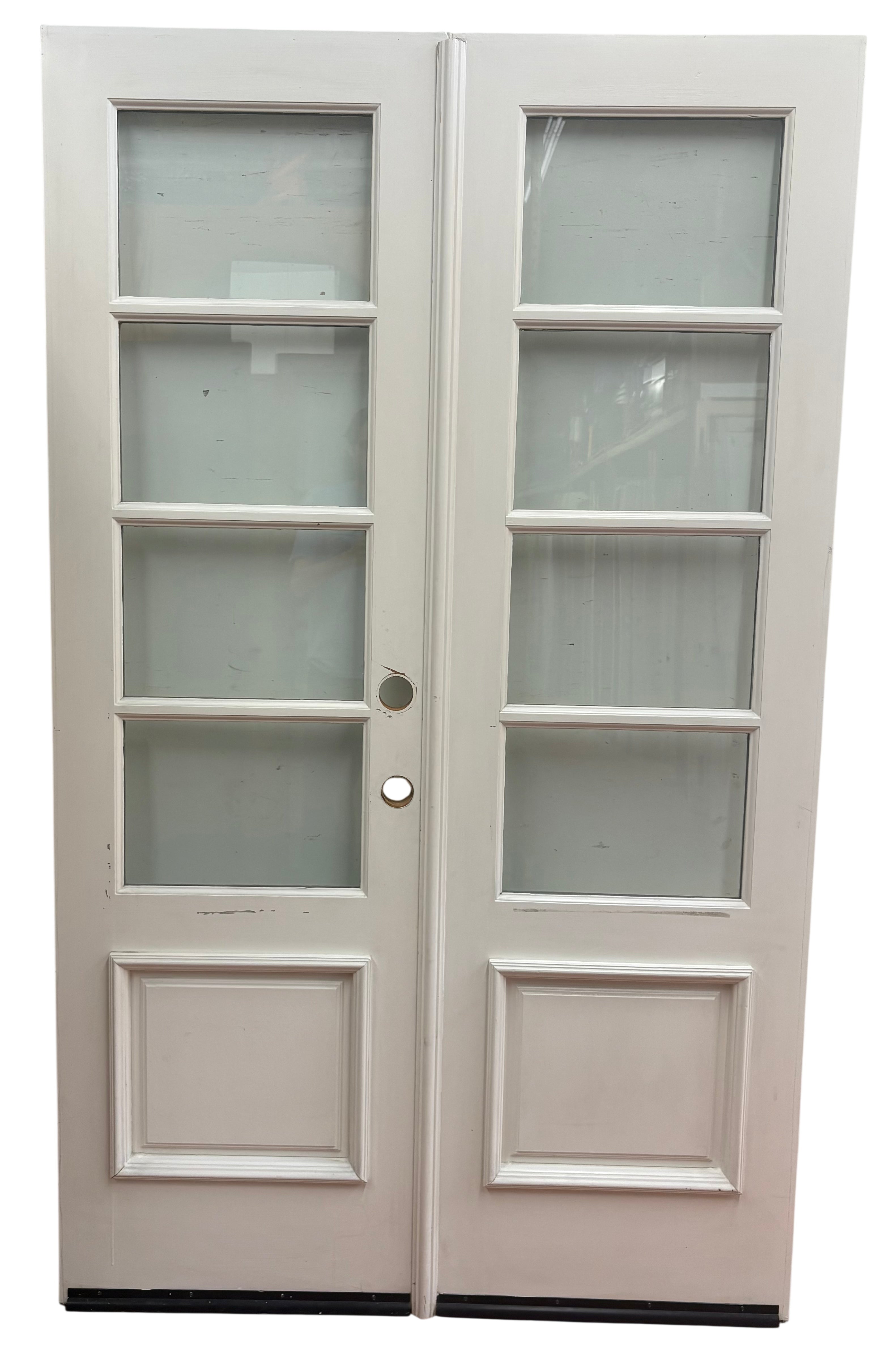 4-Light 1 Panel French Door Pair (FDP-326)