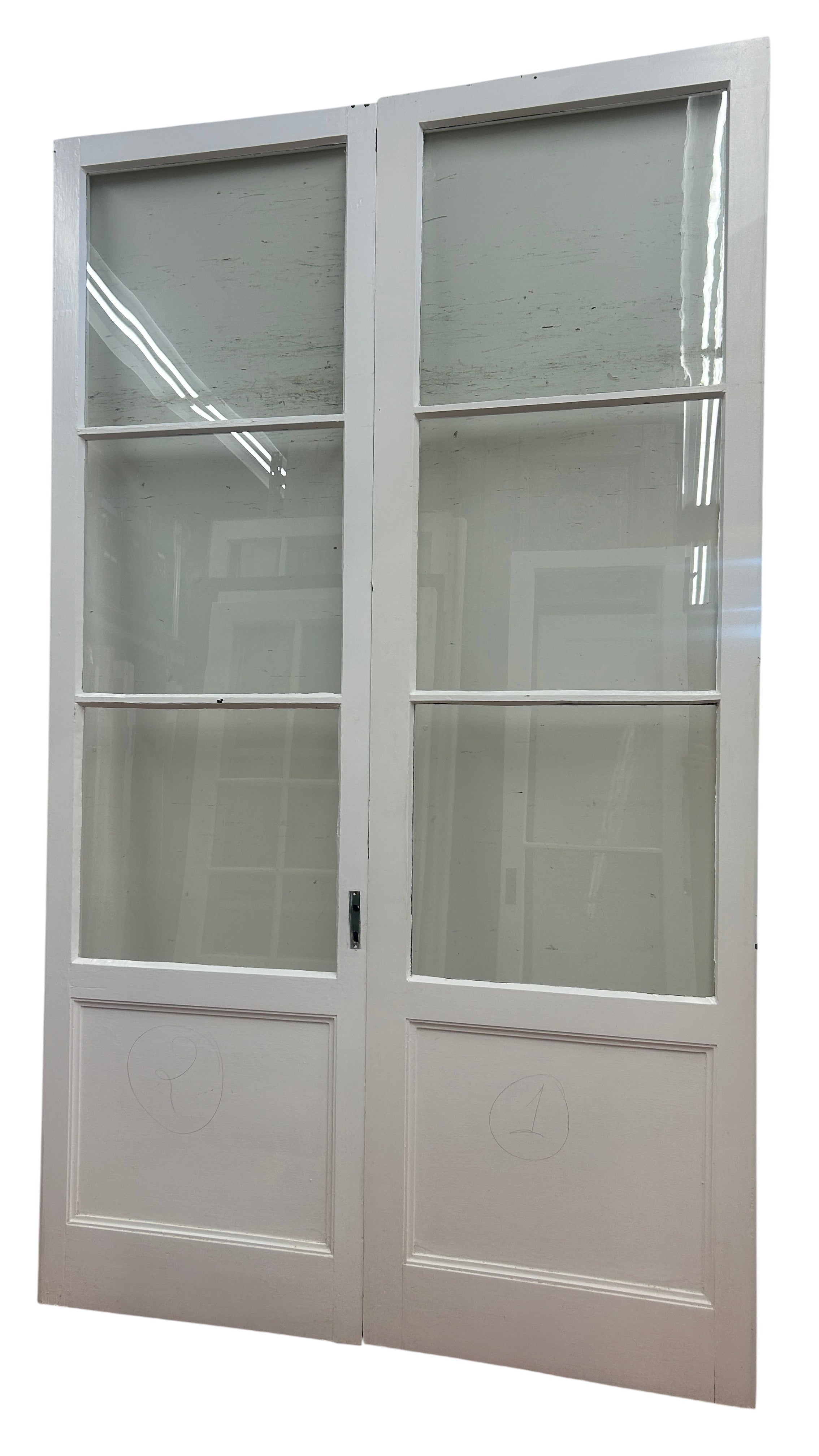 3-Light/ 1-Panel French Door Pair (FDP-235)