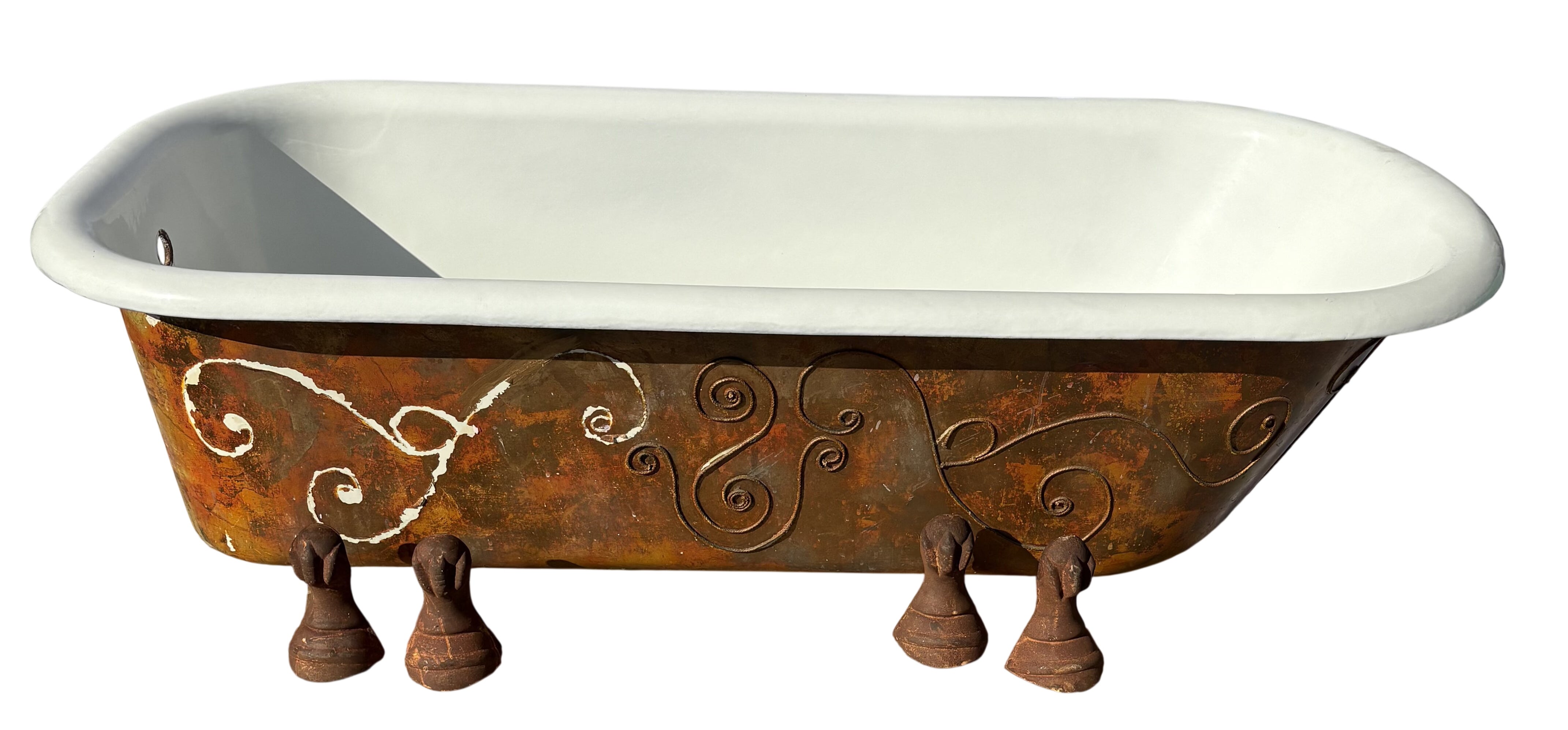 66" Clawfoot White (TB-149)
