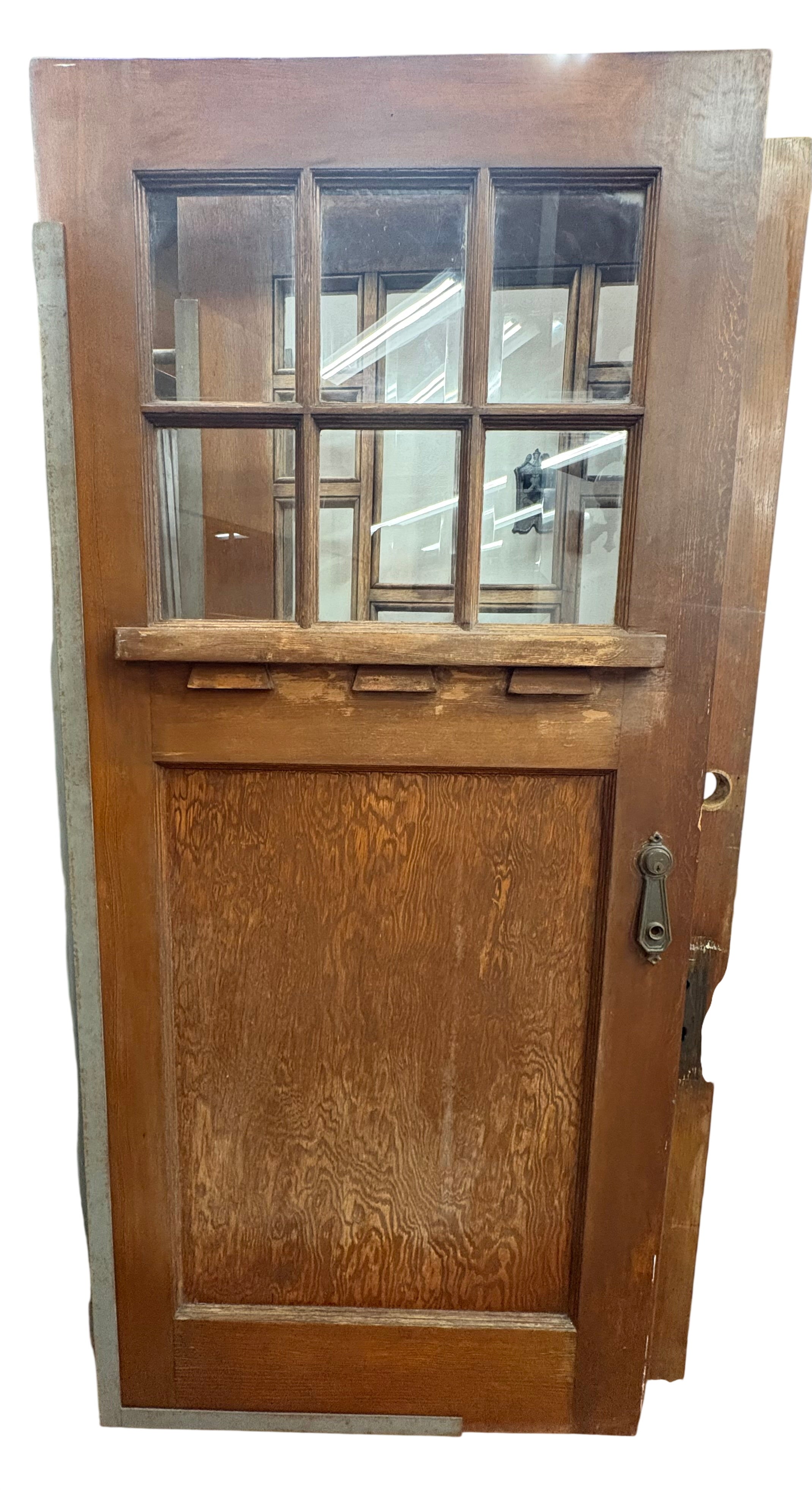 6 Light Entry Door w/ drip ledge (ED-381)