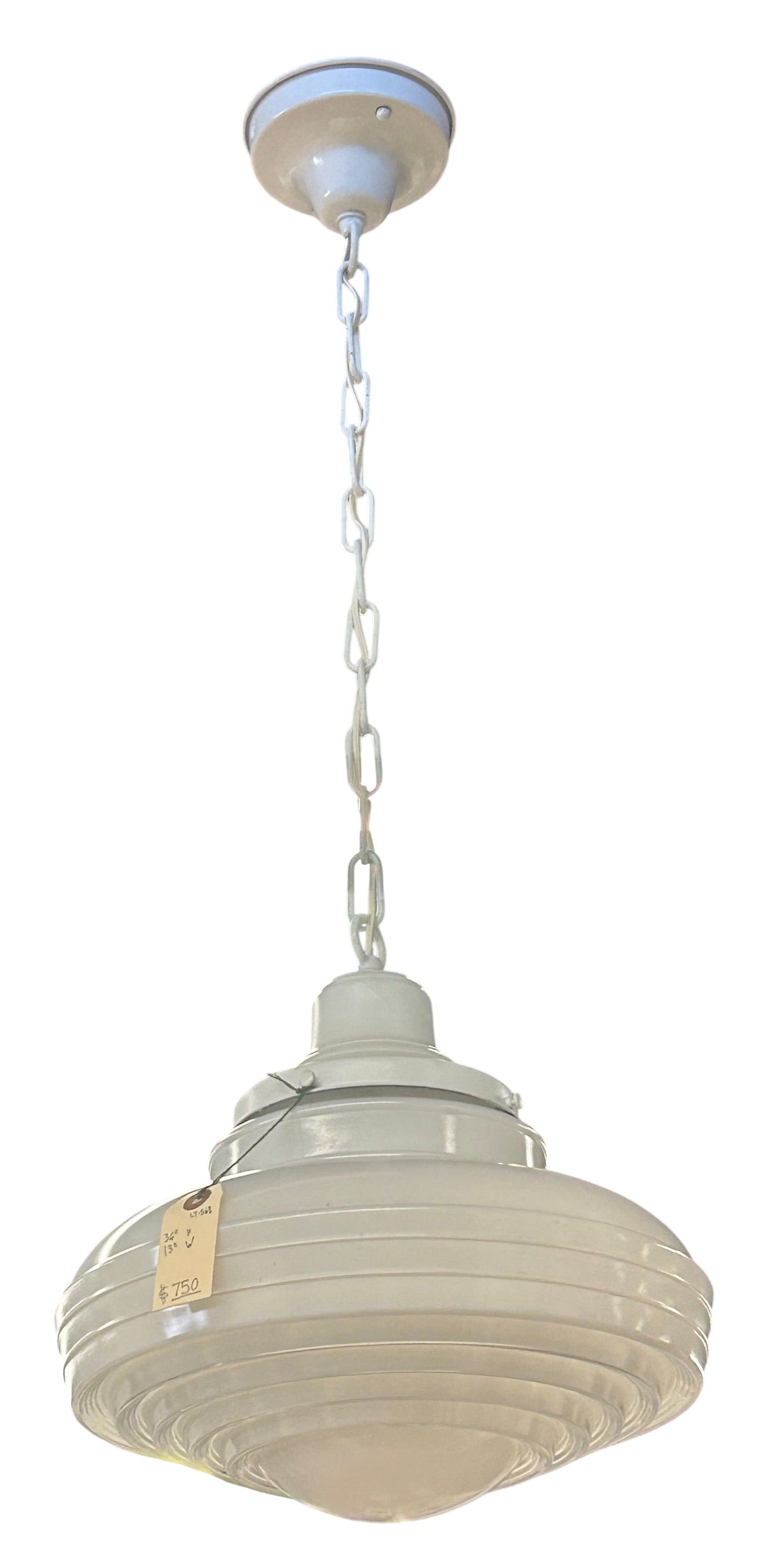 Streamline Pendant w/ White Fitter (LT-568)