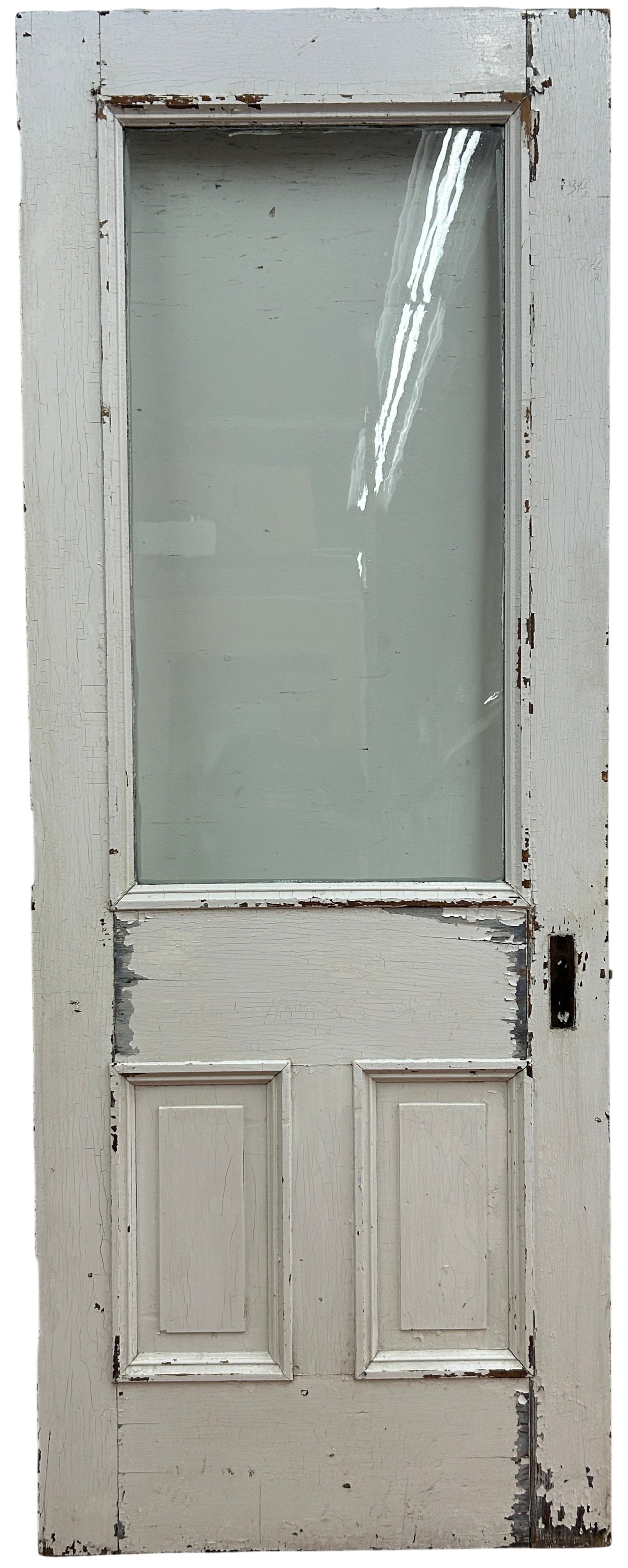 1-Light/ 2-Panel Back Door w/ Raised Trim (BD-399)