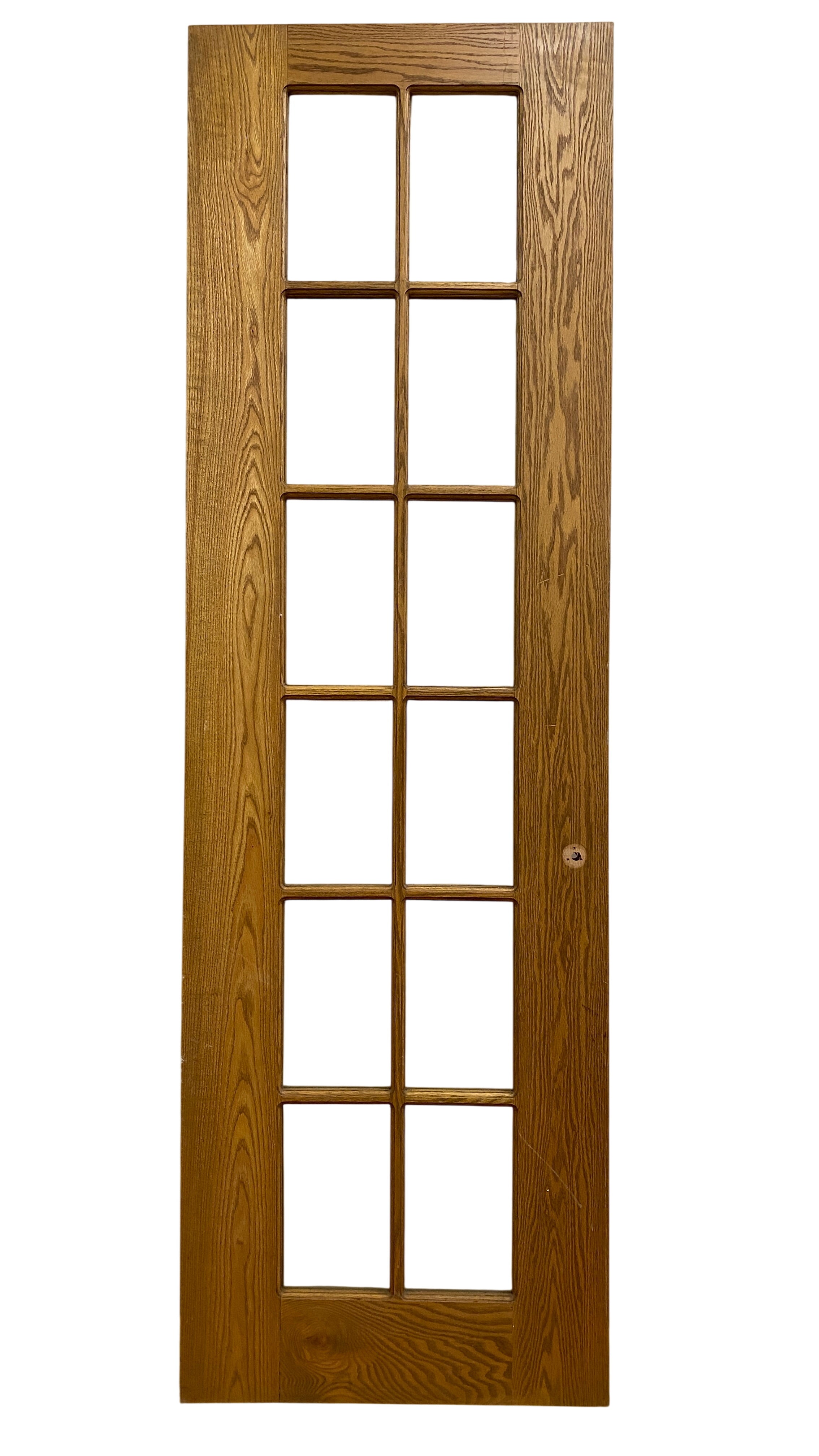 12-Light White Oak French Door Single (FDS-95.A)