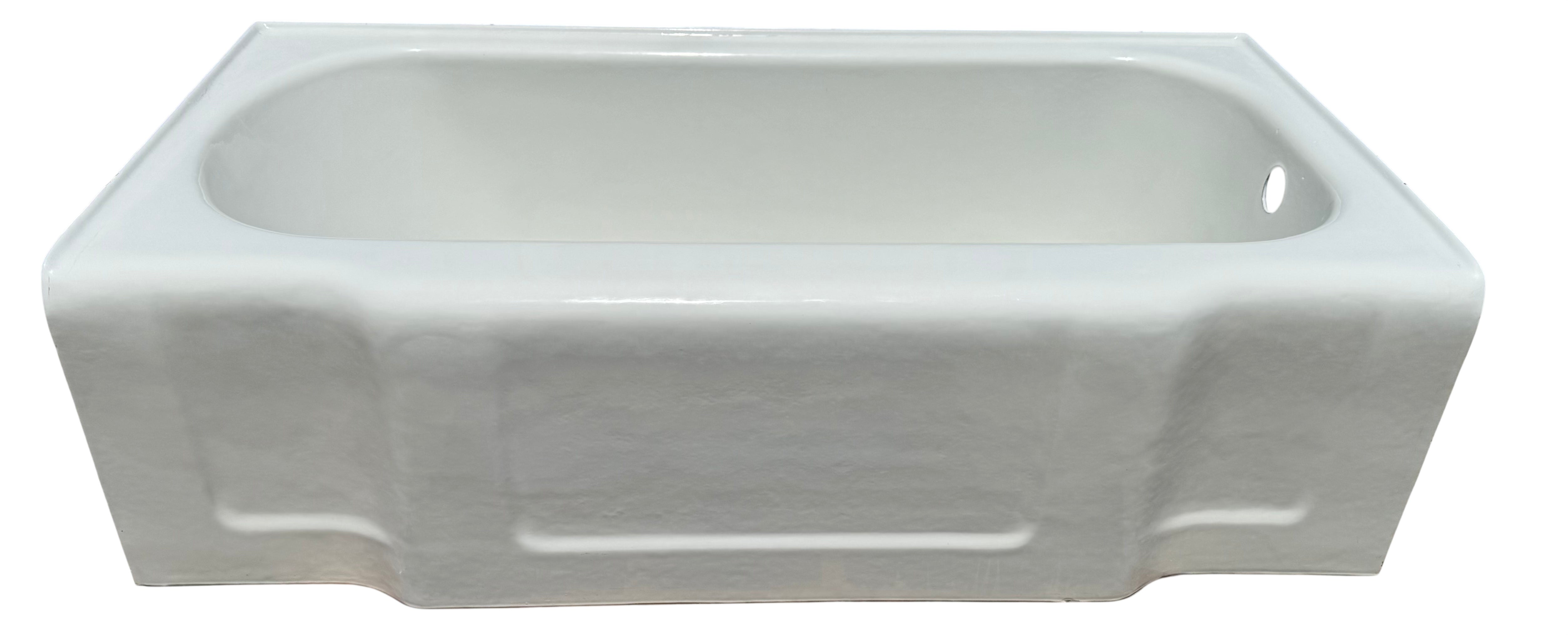 White Kohler Cosmopolitan Alcove Tub (TB-209)