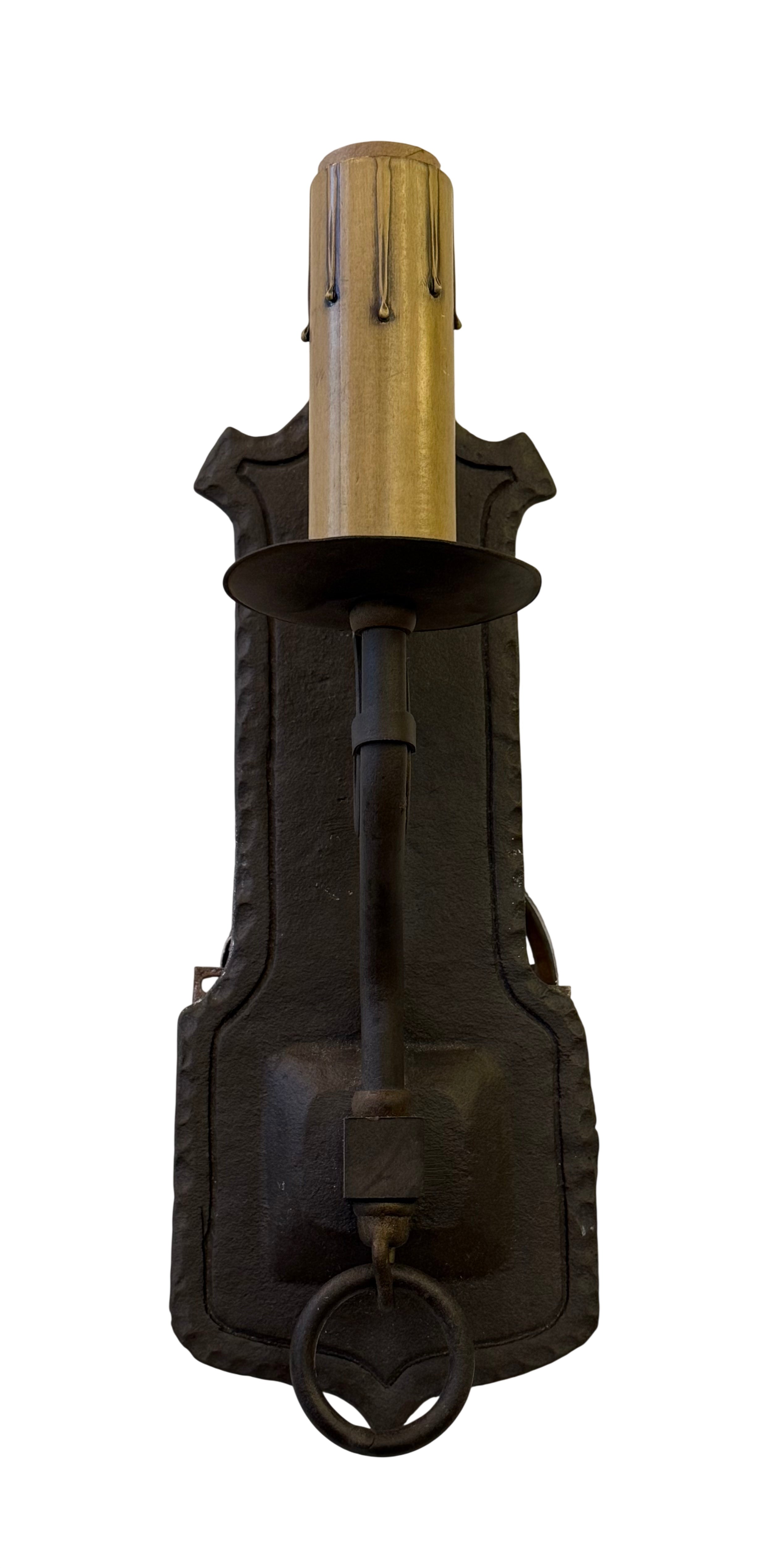 Iron Interior Candle Style Sconce Single (LT-901)