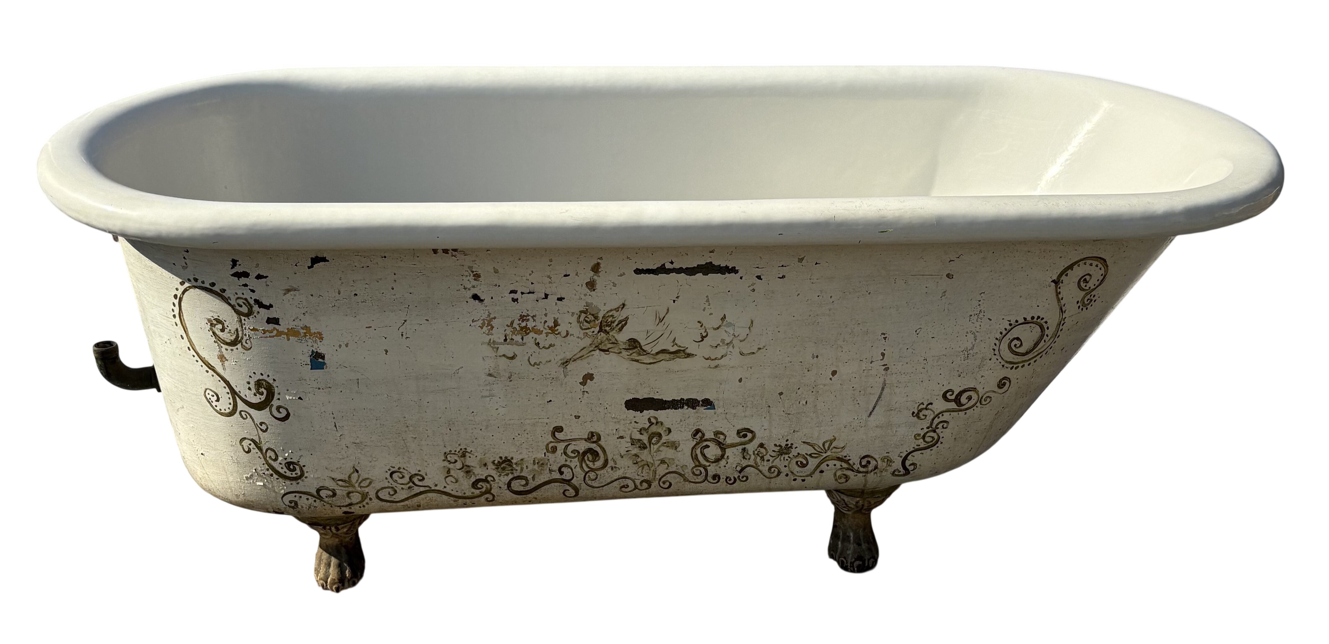65" Clawfoot White (TB-147)