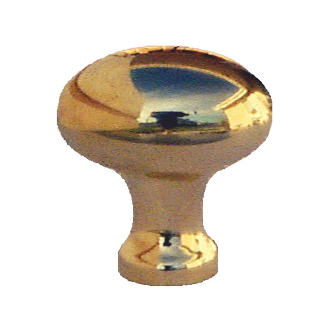 BM Oval Solid Brass Knobs