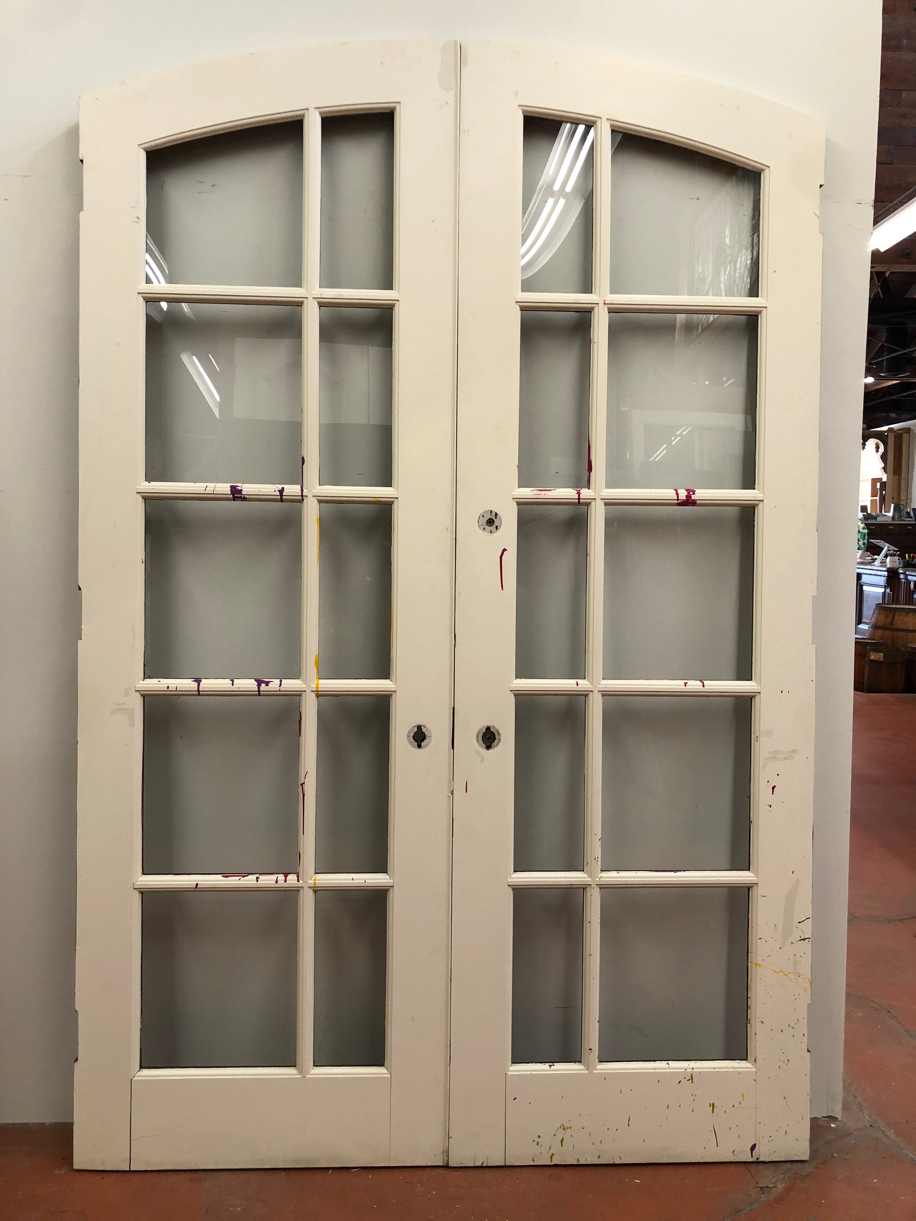 10-Light Arched French Door Pair (FDP-37)
