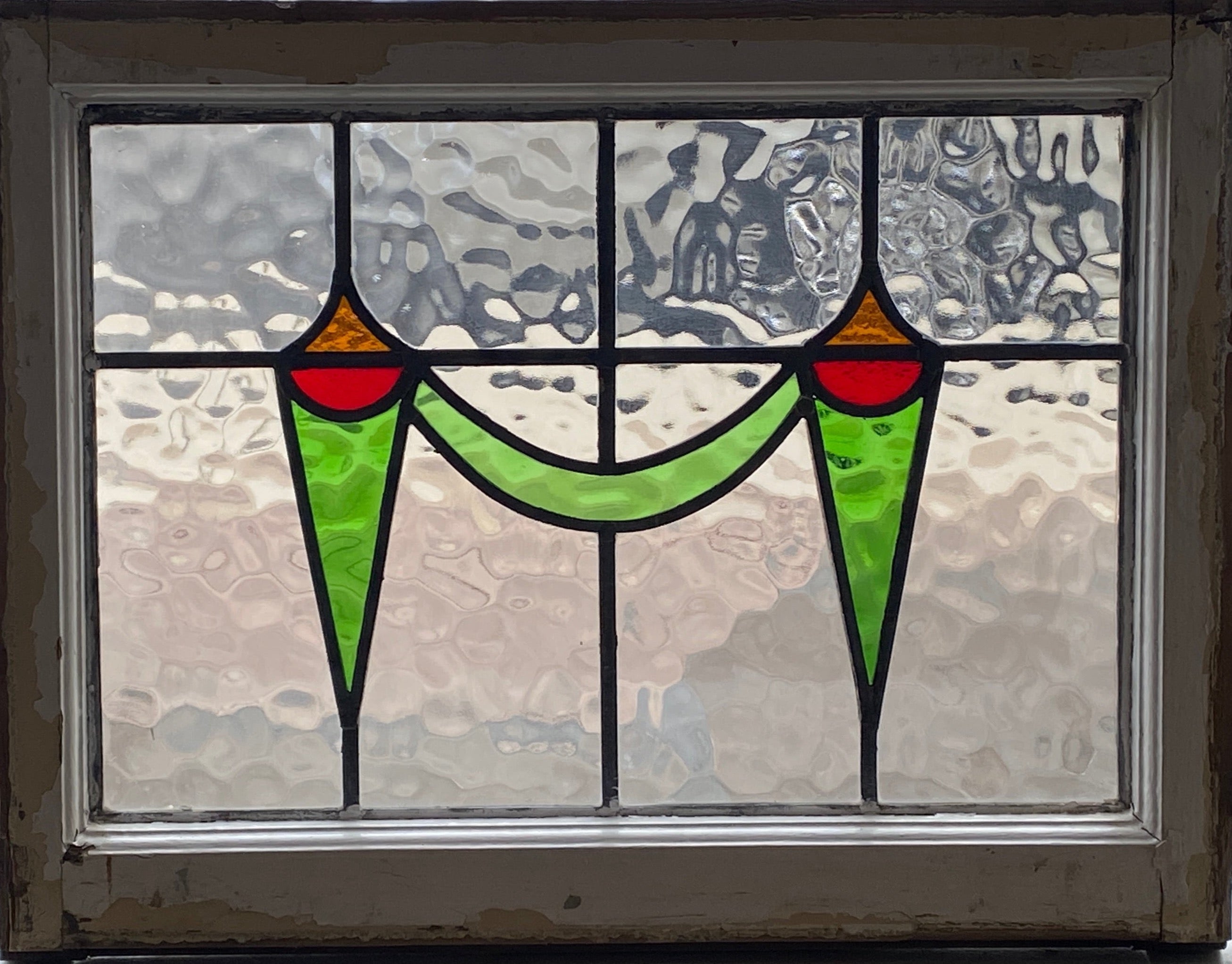 Sm. Stained "Water Glass" Window (SG-93)