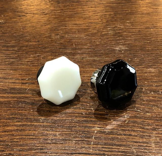 Medium Reproduction Milk Glass Cabinet Knobs