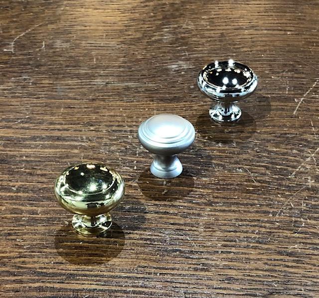 Medium Reproduction Brass Target Knobs
